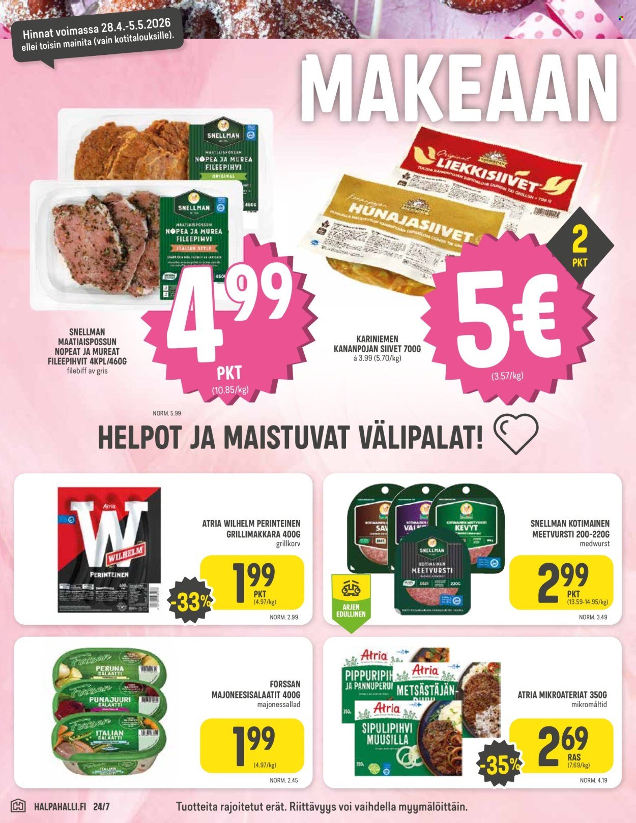 HALPAHALLI tarjoukset - Uusin tarjouslehtemme