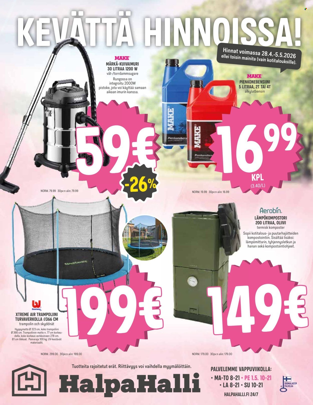 HALPAHALLI tarjoukset - Uusin tarjouslehtemme
