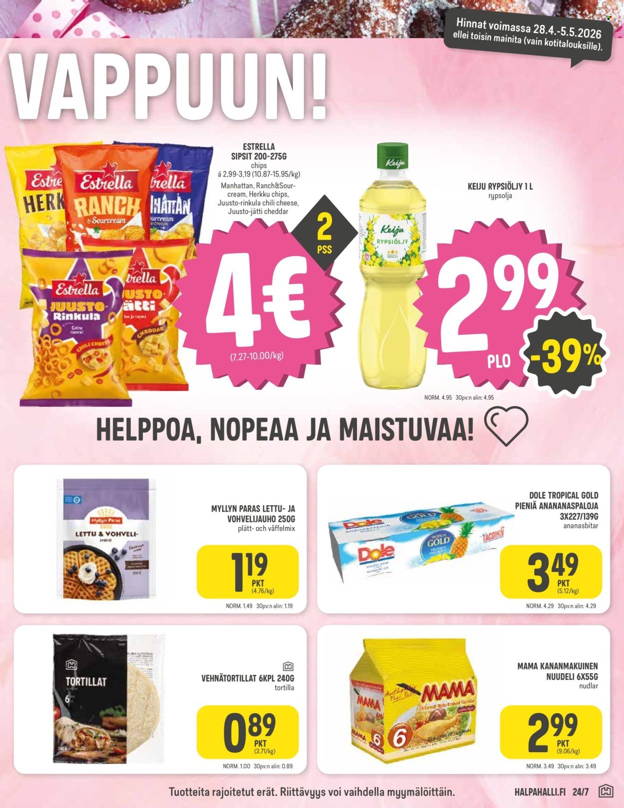 HALPAHALLI tarjoukset - Uusin tarjouslehtemme