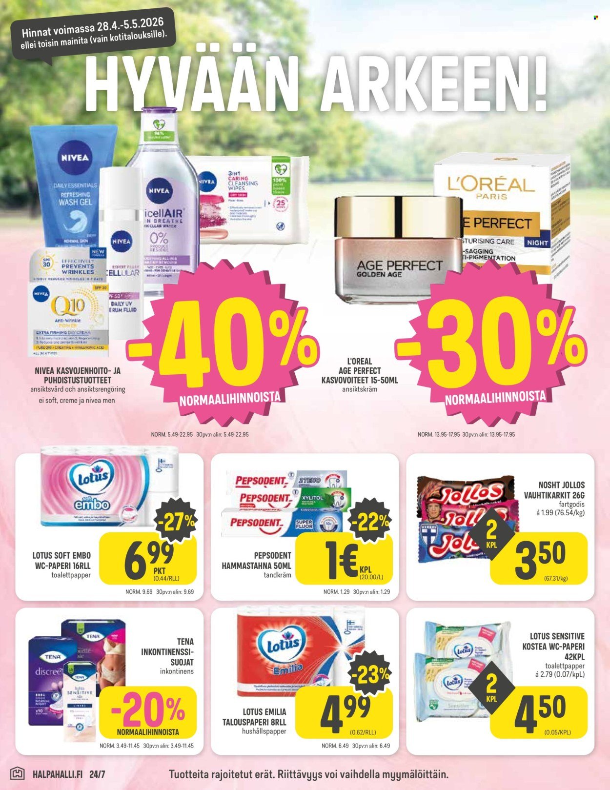 HALPAHALLI tarjoukset - Uusin tarjouslehtemme