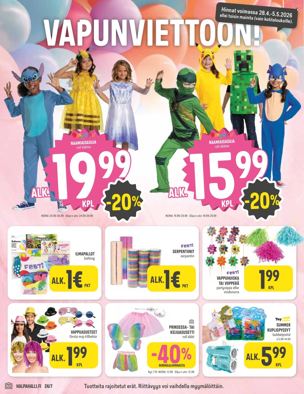 HALPAHALLI tarjoukset - Uusin tarjouslehtemme