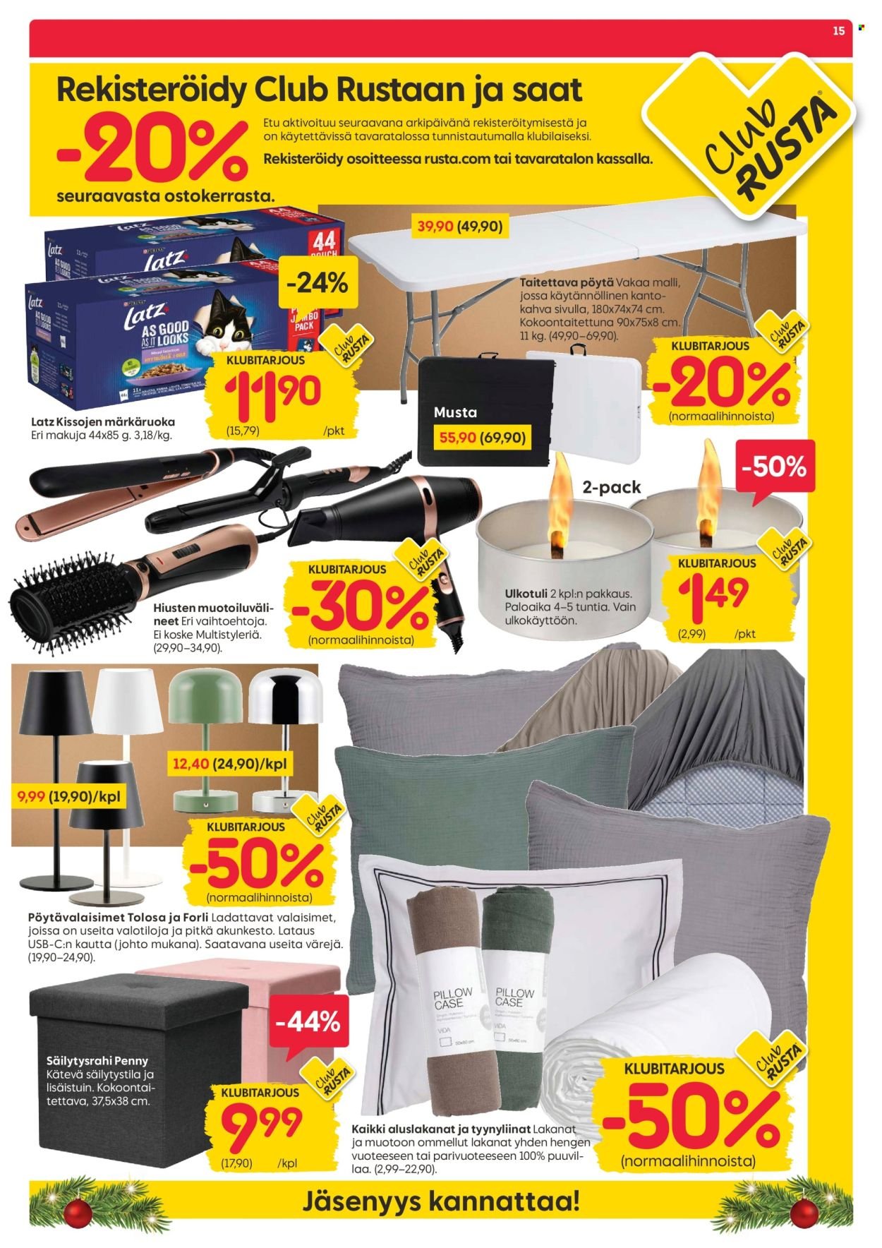 RUSTA tarjoukset - Alkaen MA 15.12.2025