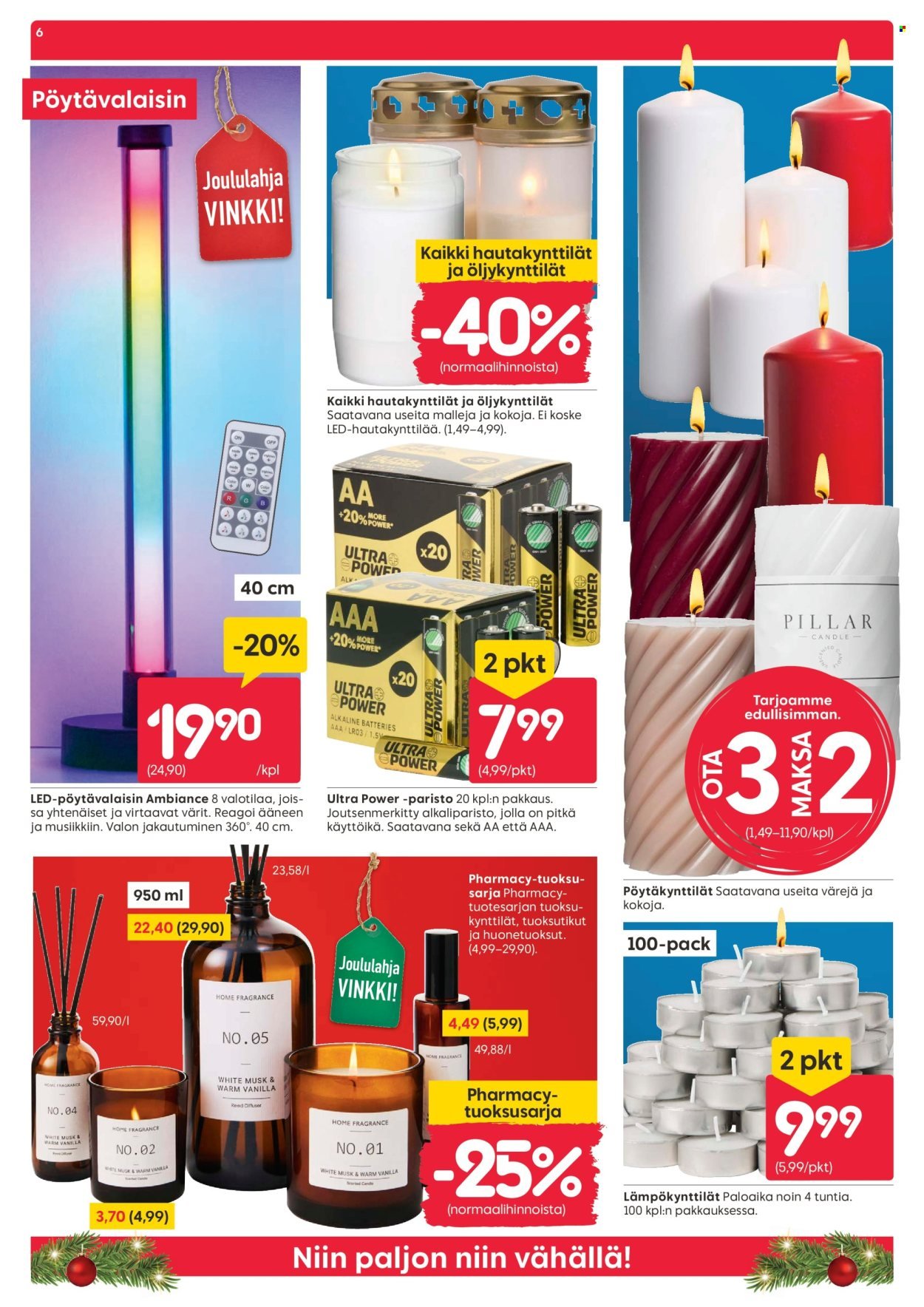 RUSTA tarjoukset - Alkaen MA 15.12.2025