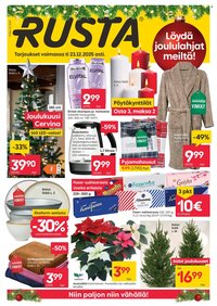 RUSTA tarjoukset - Alkaen MA 15.12.2025