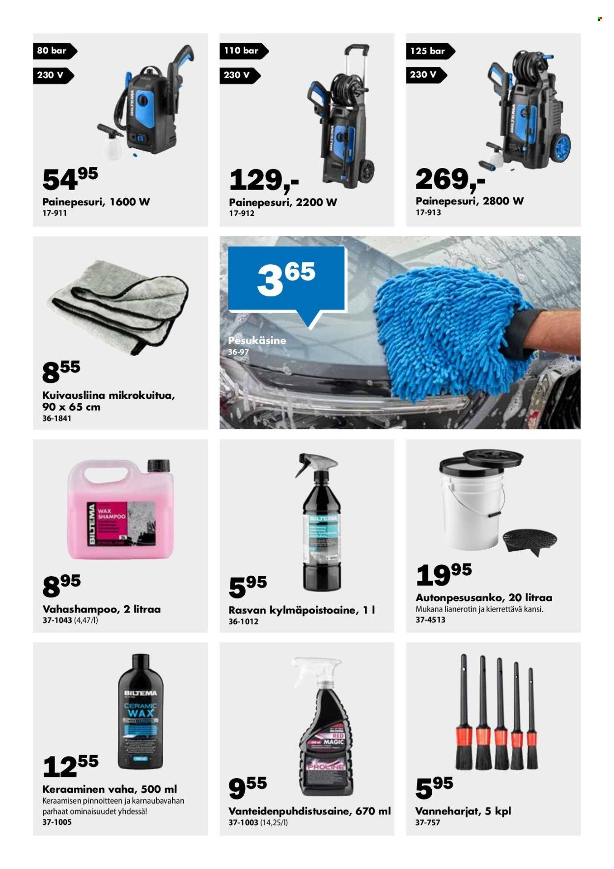 BILTEMA tarjoukset - Alkaen KE 1.4.2026