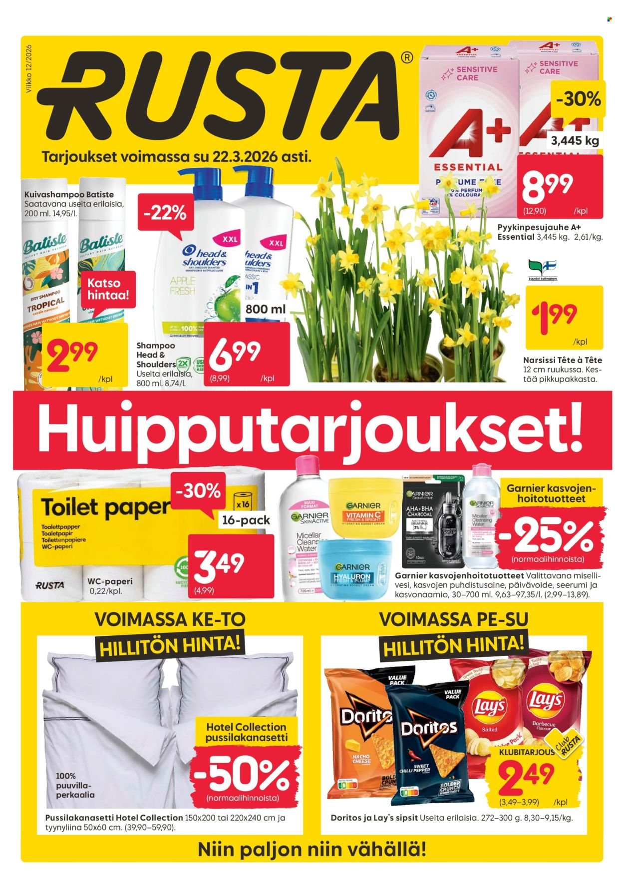 RUSTA tarjoukset - Alkaen MA 16.3.2026