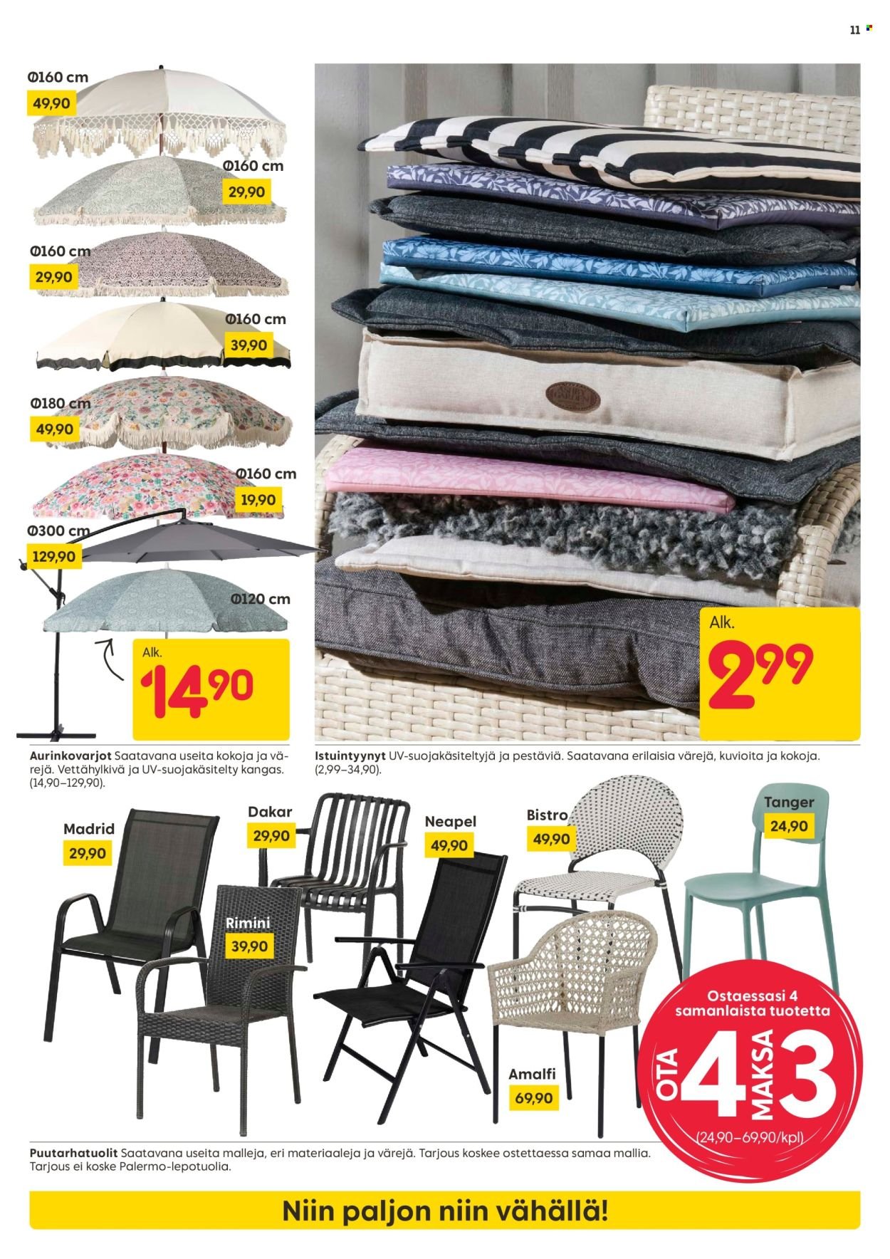 RUSTA tarjoukset - Alkaen MA 16.3.2026