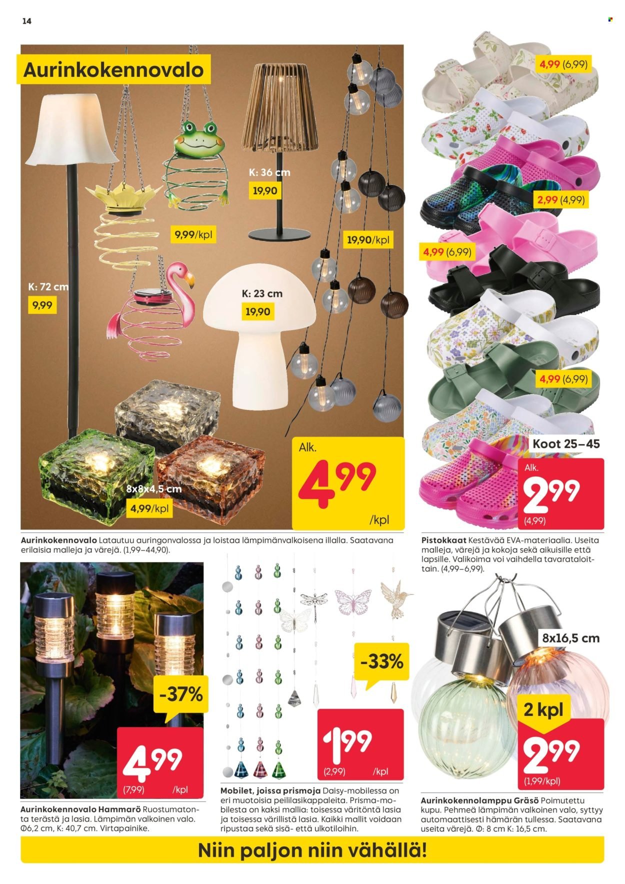 RUSTA tarjoukset - Alkaen MA 16.3.2026