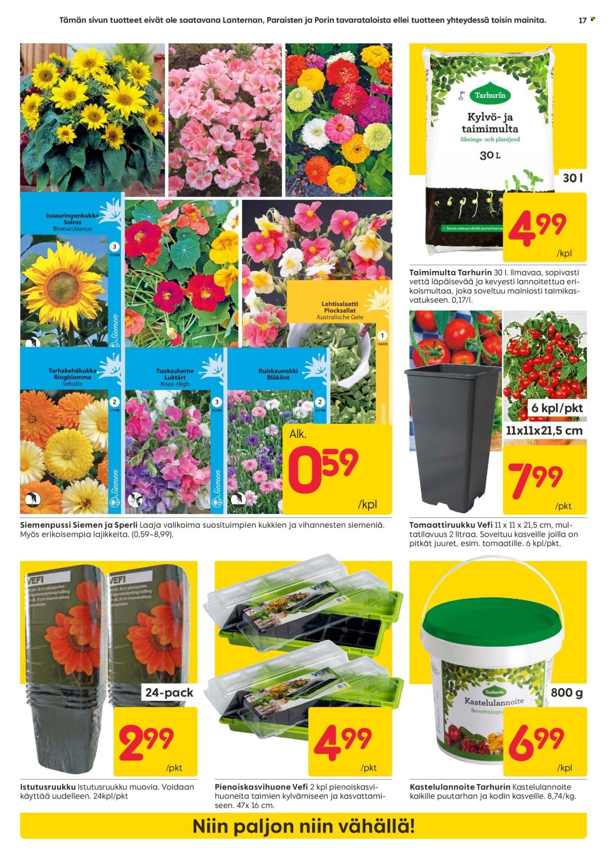 RUSTA tarjoukset - Alkaen MA 16.3.2026