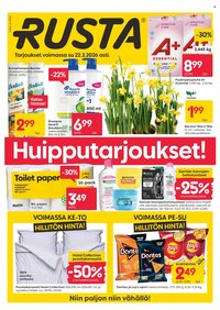 RUSTA tarjoukset - Alkaen MA 16.3.2026
