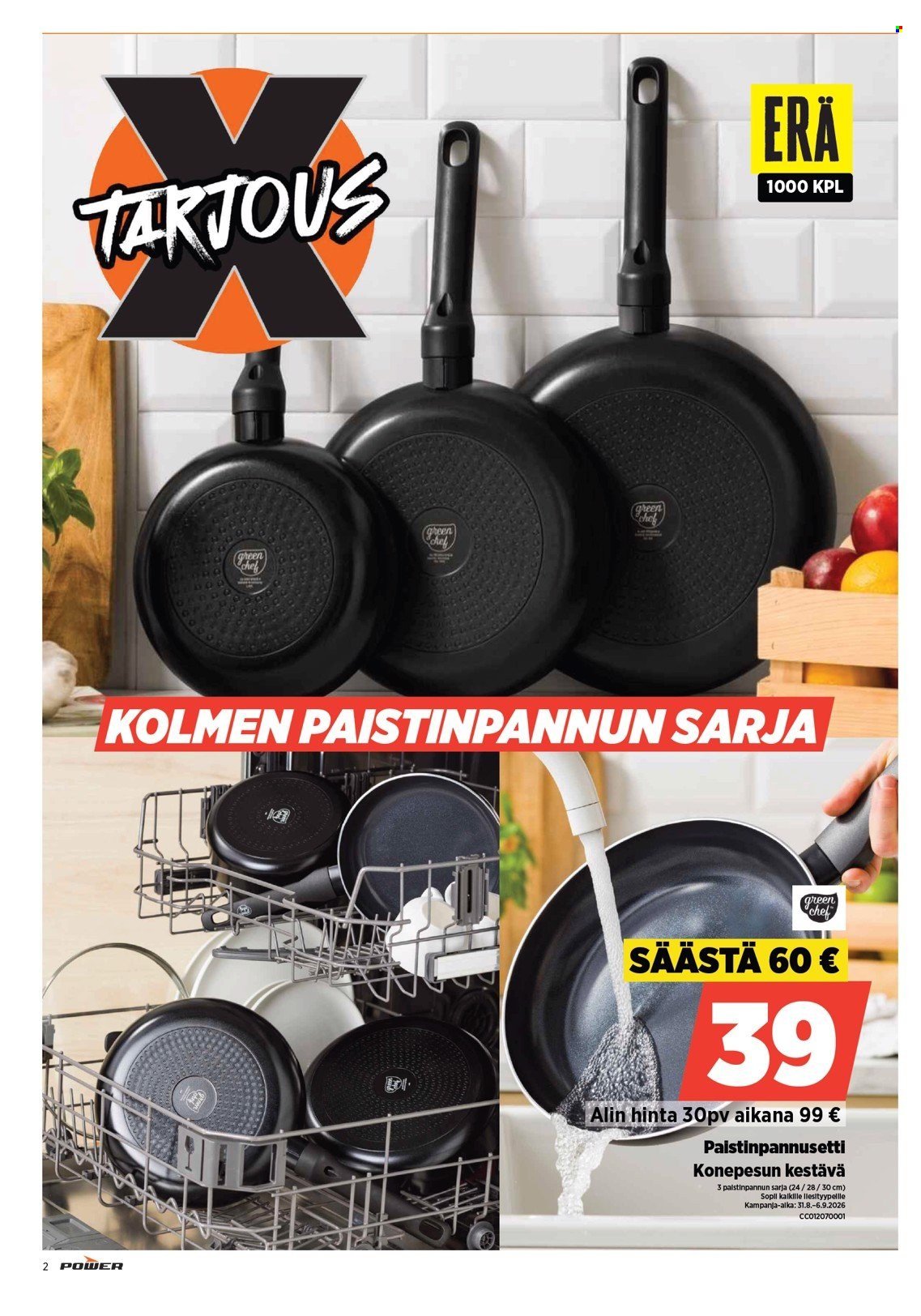 POWER tarjoukset - Elokuu 2026