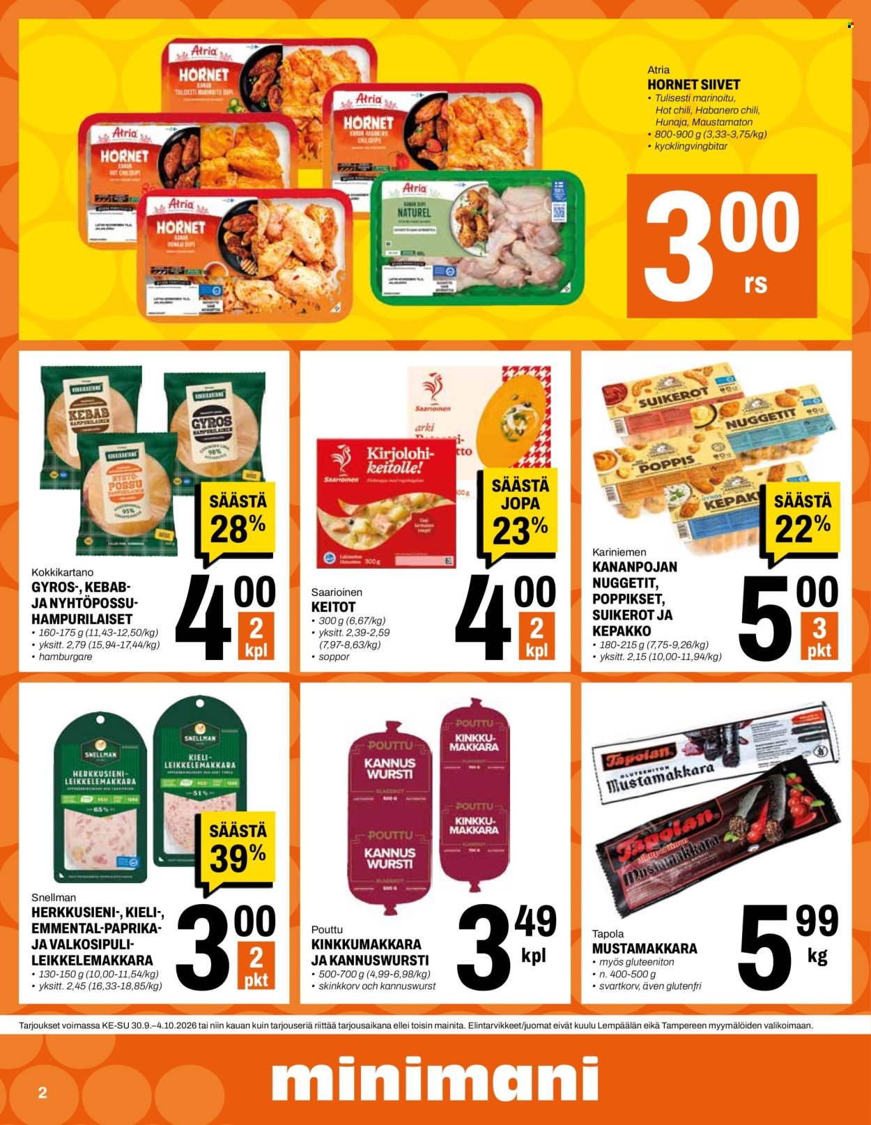 MINIMANI tarjoukset - Alkaen KE 30.9.2026
