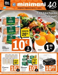 MINIMANI tarjoukset - Alkaen KE 30.9.2026