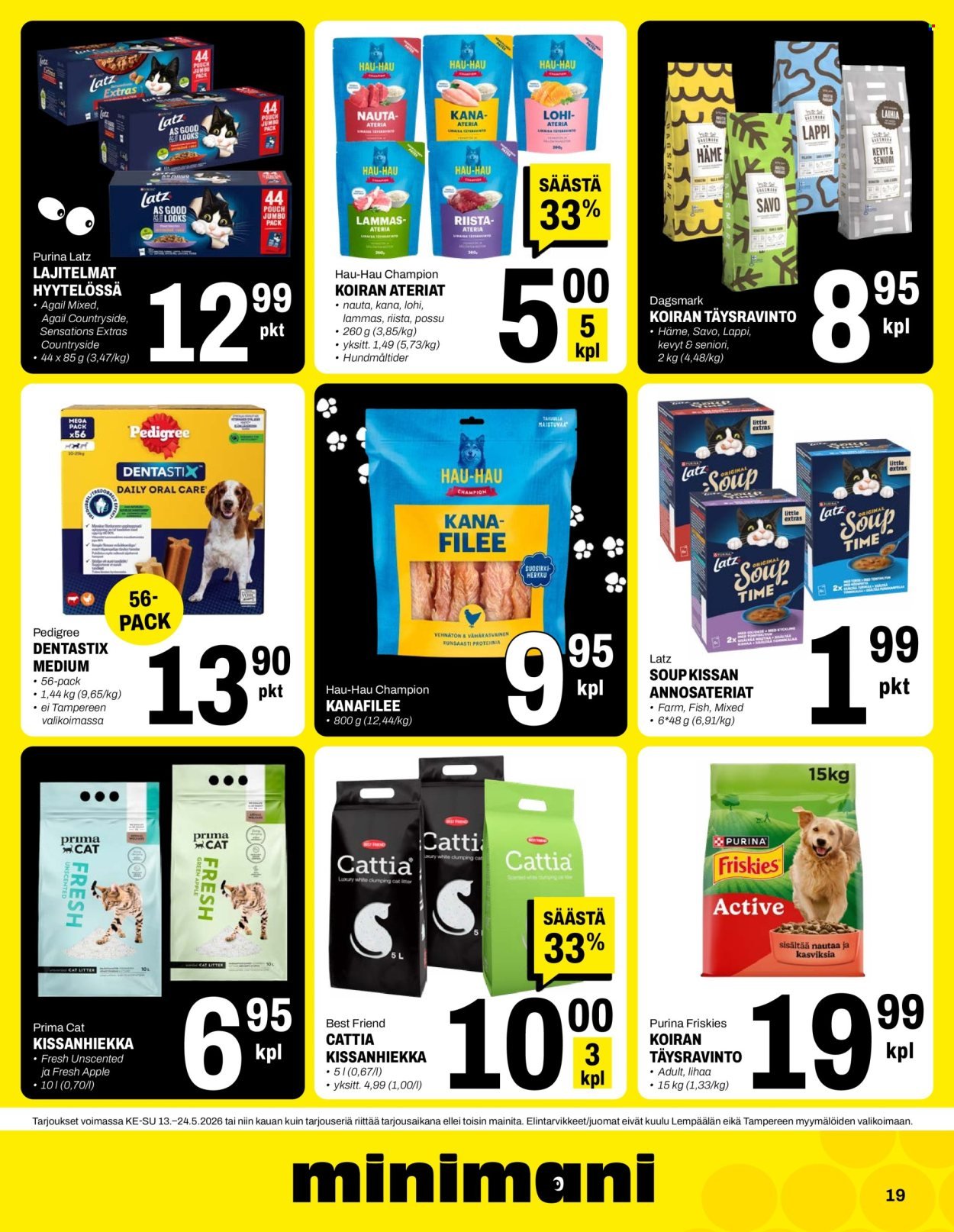 MINIMANI tarjoukset - Alkaen KE 13.5.2026