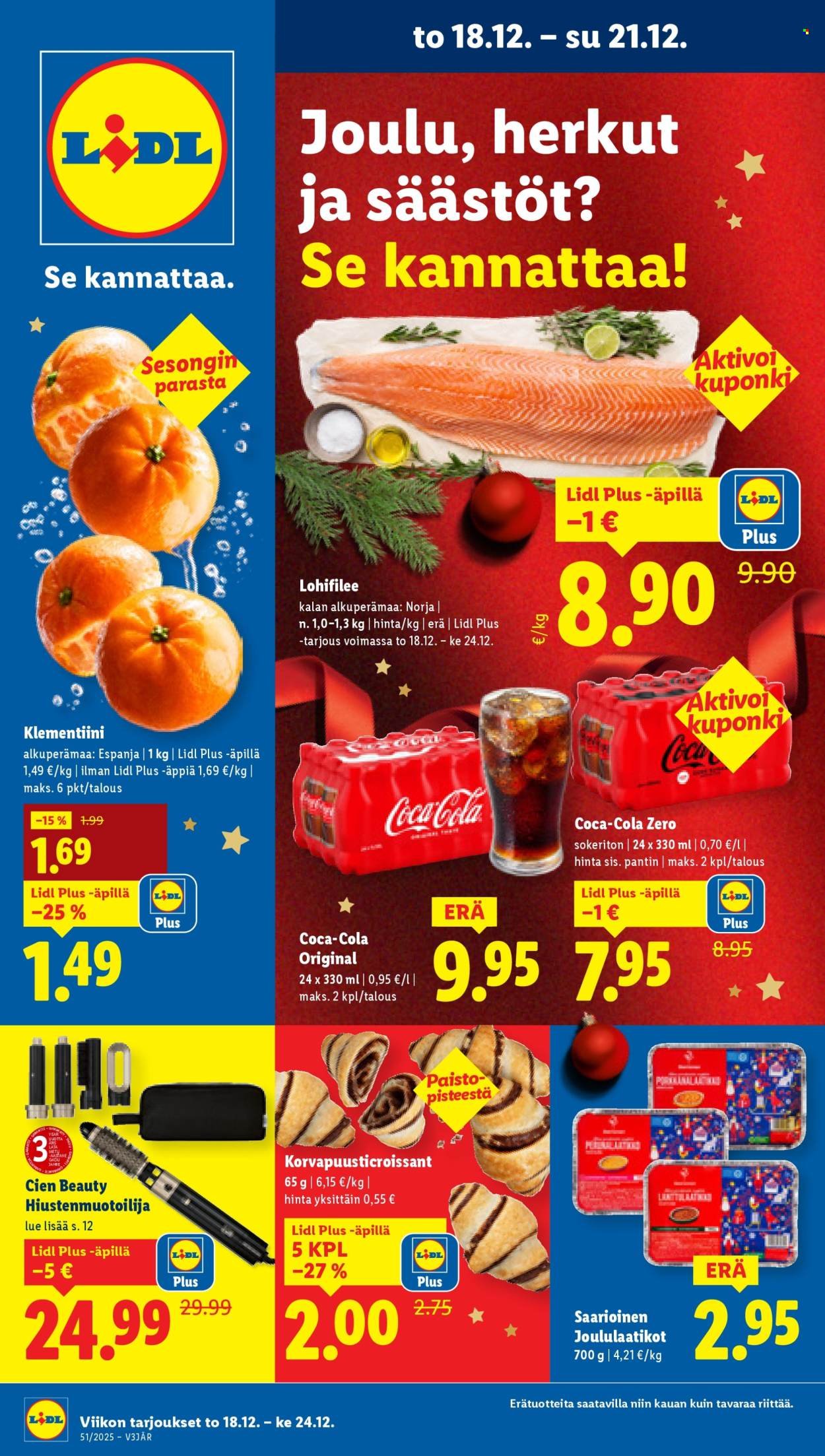 LIDL tarjoukset - Alkaen TO 18.12.2025