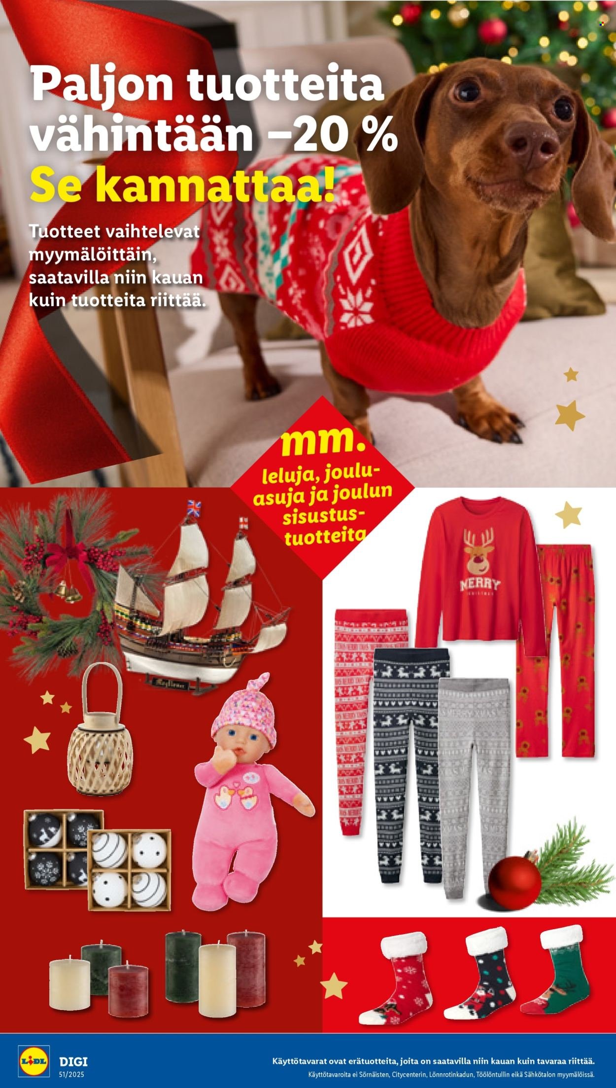 LIDL tarjoukset - Alkaen TO 18.12.2025