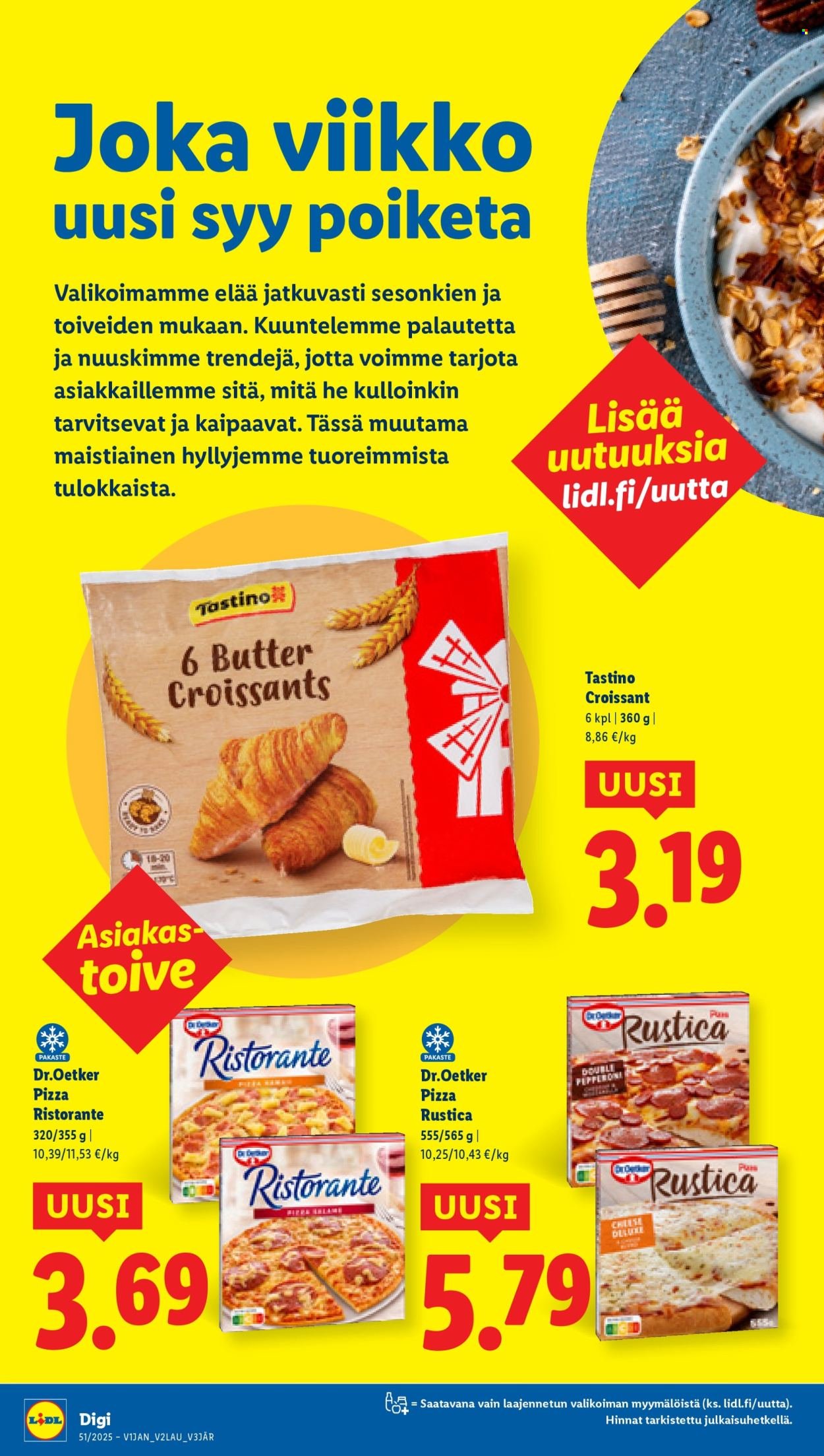LIDL tarjoukset - Alkaen TO 18.12.2025