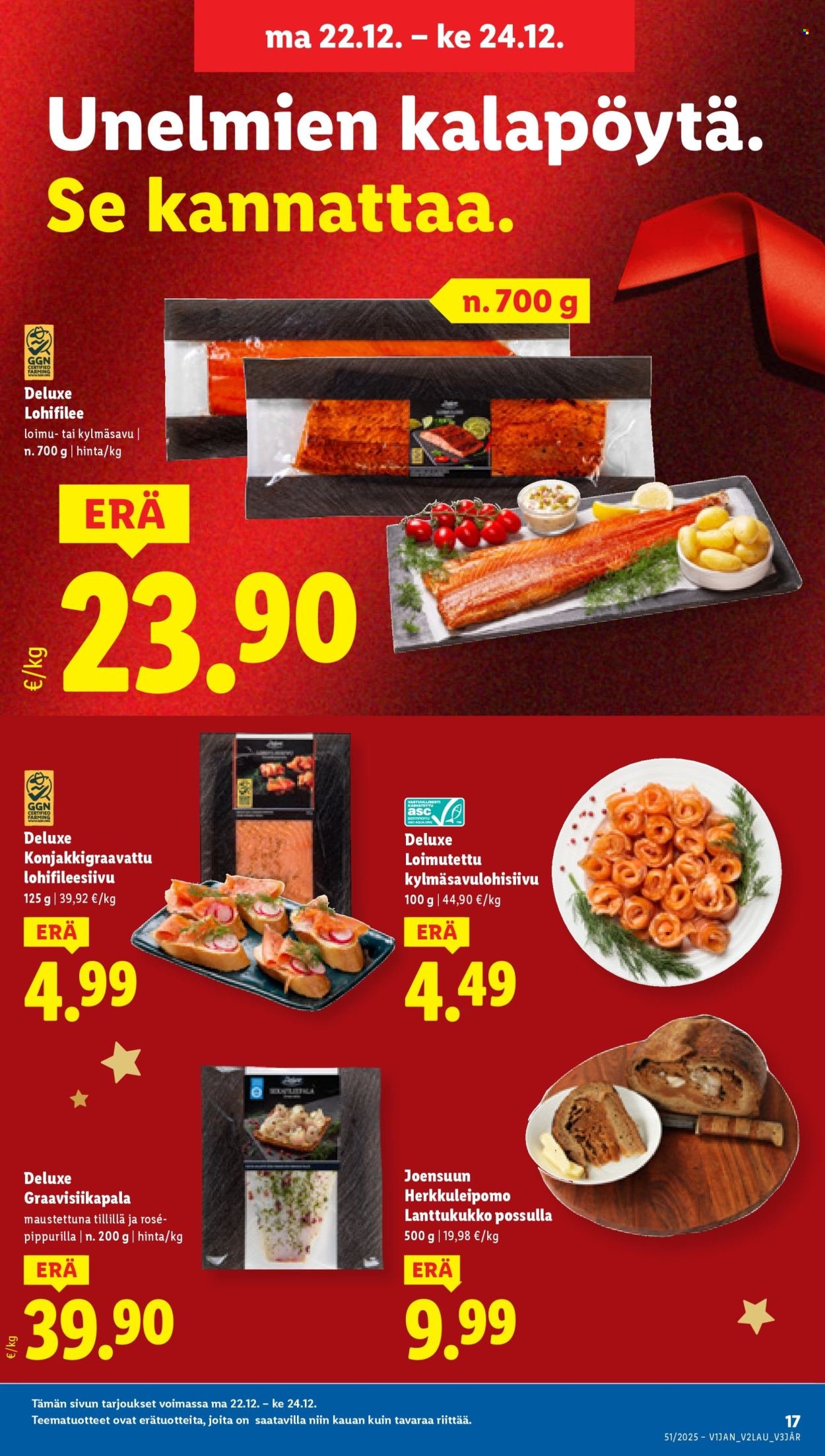 LIDL tarjoukset - Alkaen TO 18.12.2025