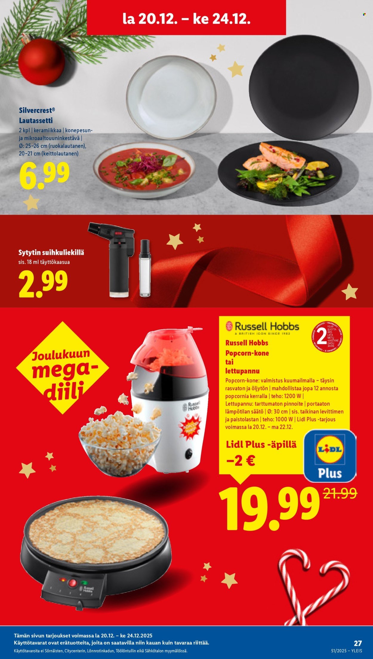 LIDL tarjoukset - Alkaen TO 18.12.2025