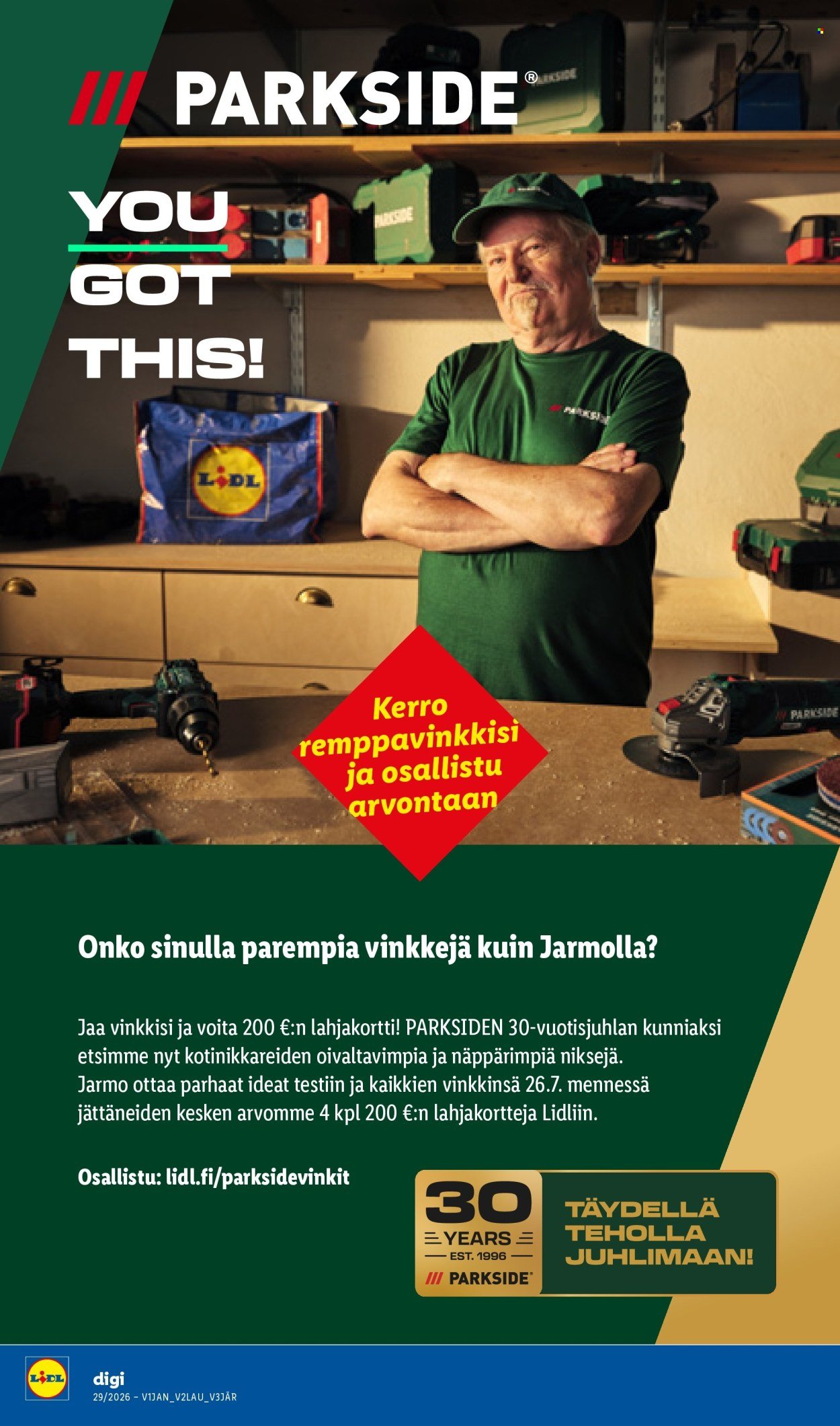 LIDL tarjoukset - Alkaen TO 23.7.2026