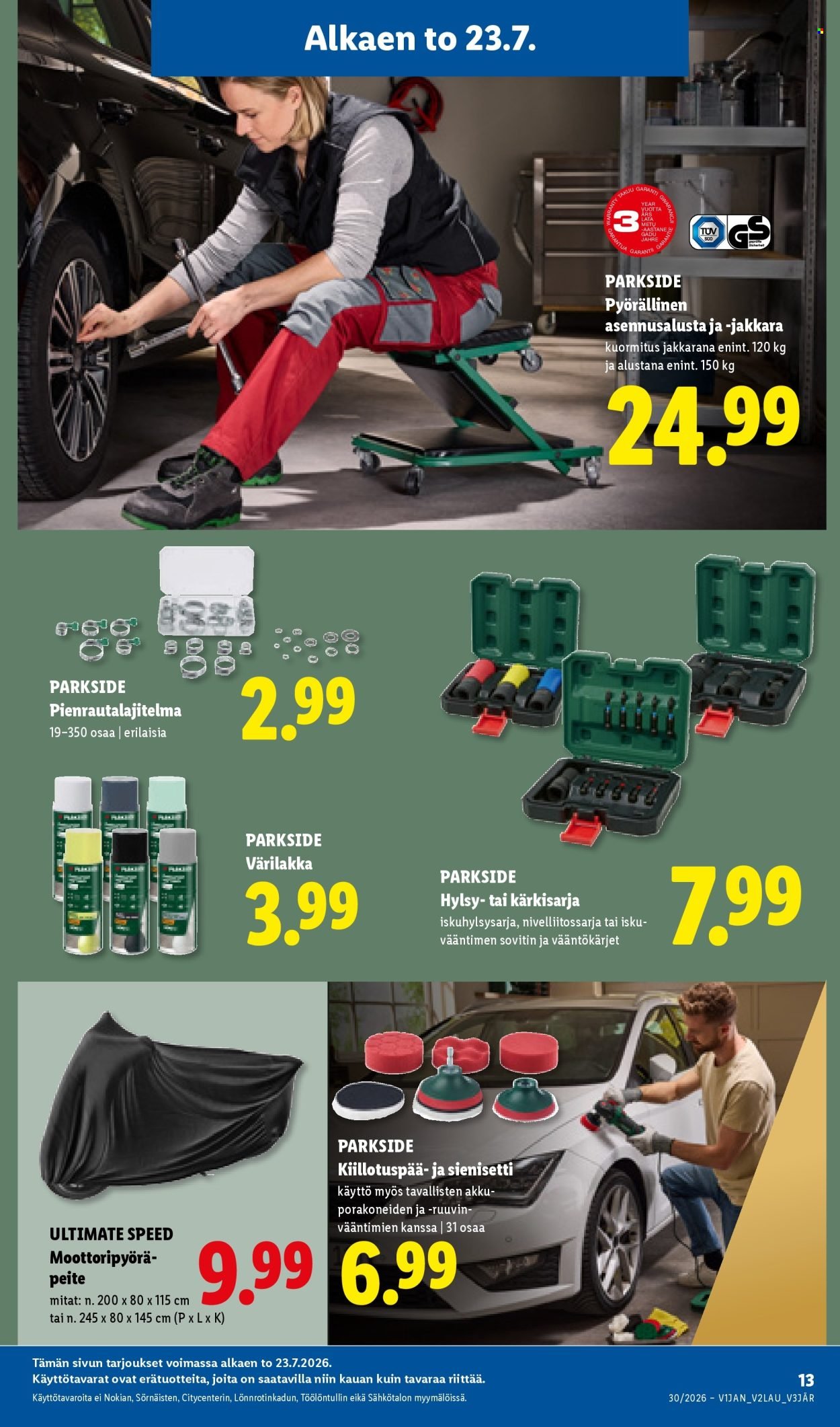 LIDL tarjoukset - Alkaen TO 23.7.2026