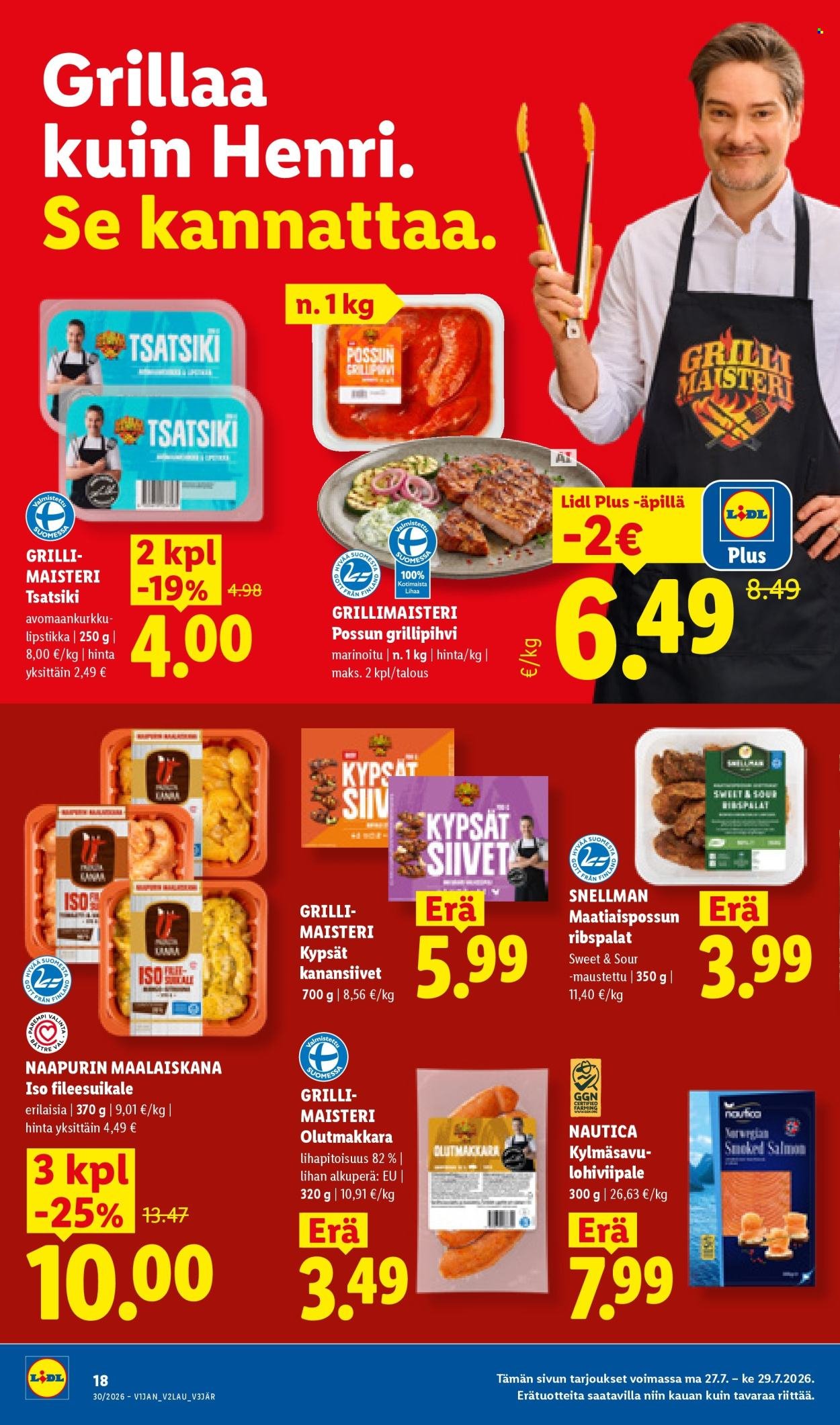 LIDL tarjoukset - Alkaen TO 23.7.2026