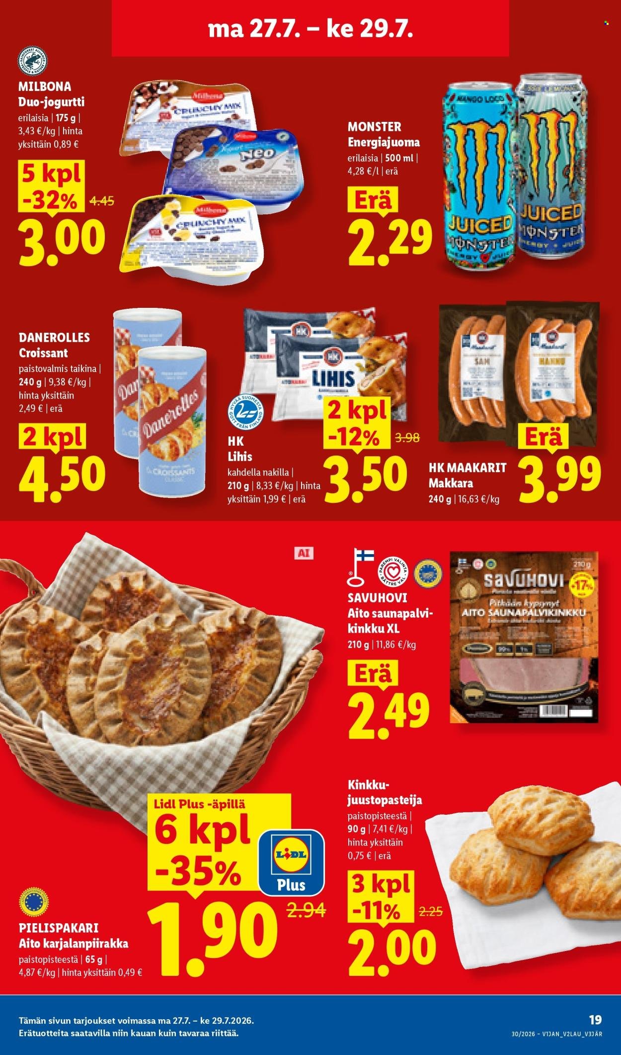 LIDL tarjoukset - Alkaen TO 23.7.2026