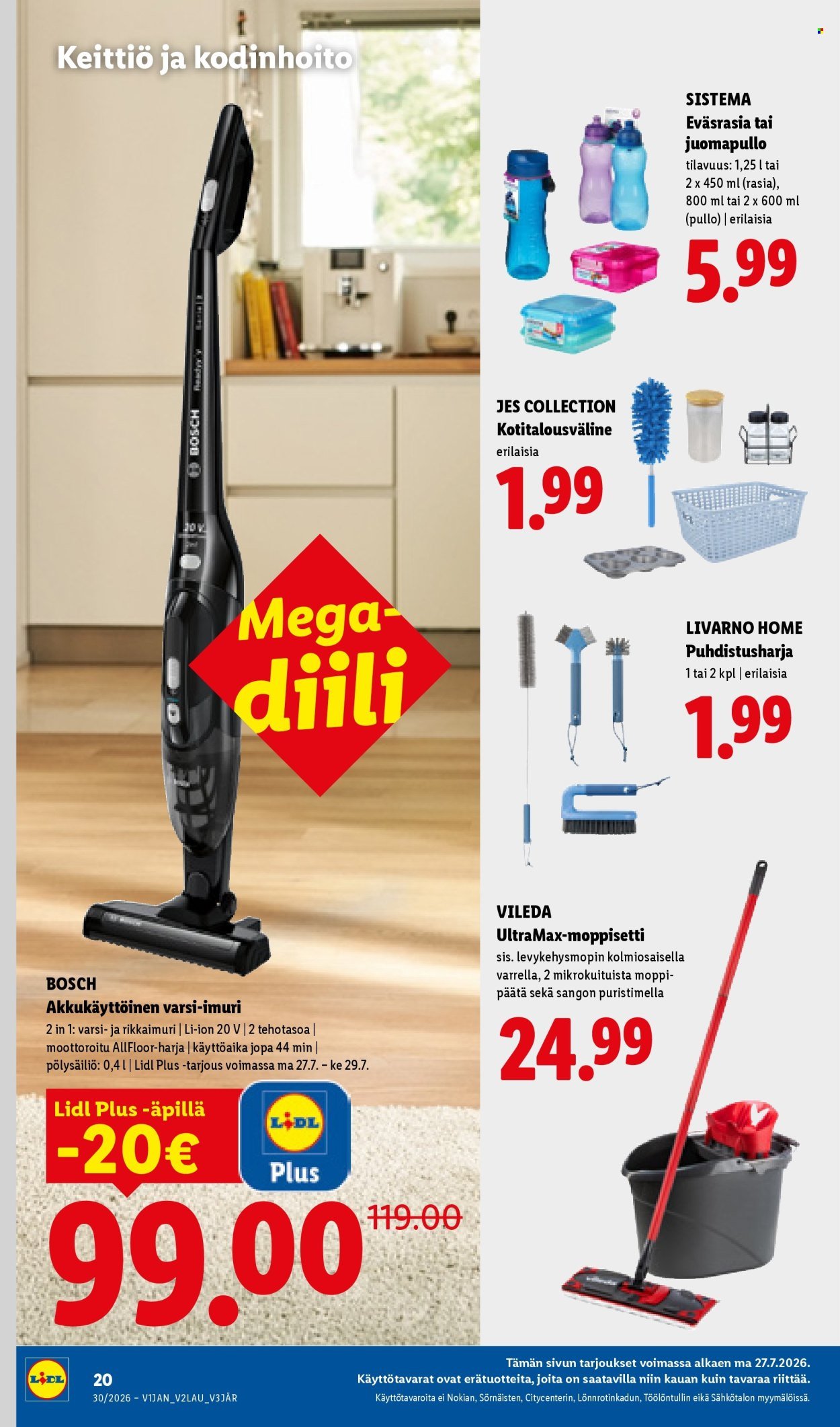 LIDL tarjoukset - Alkaen TO 23.7.2026