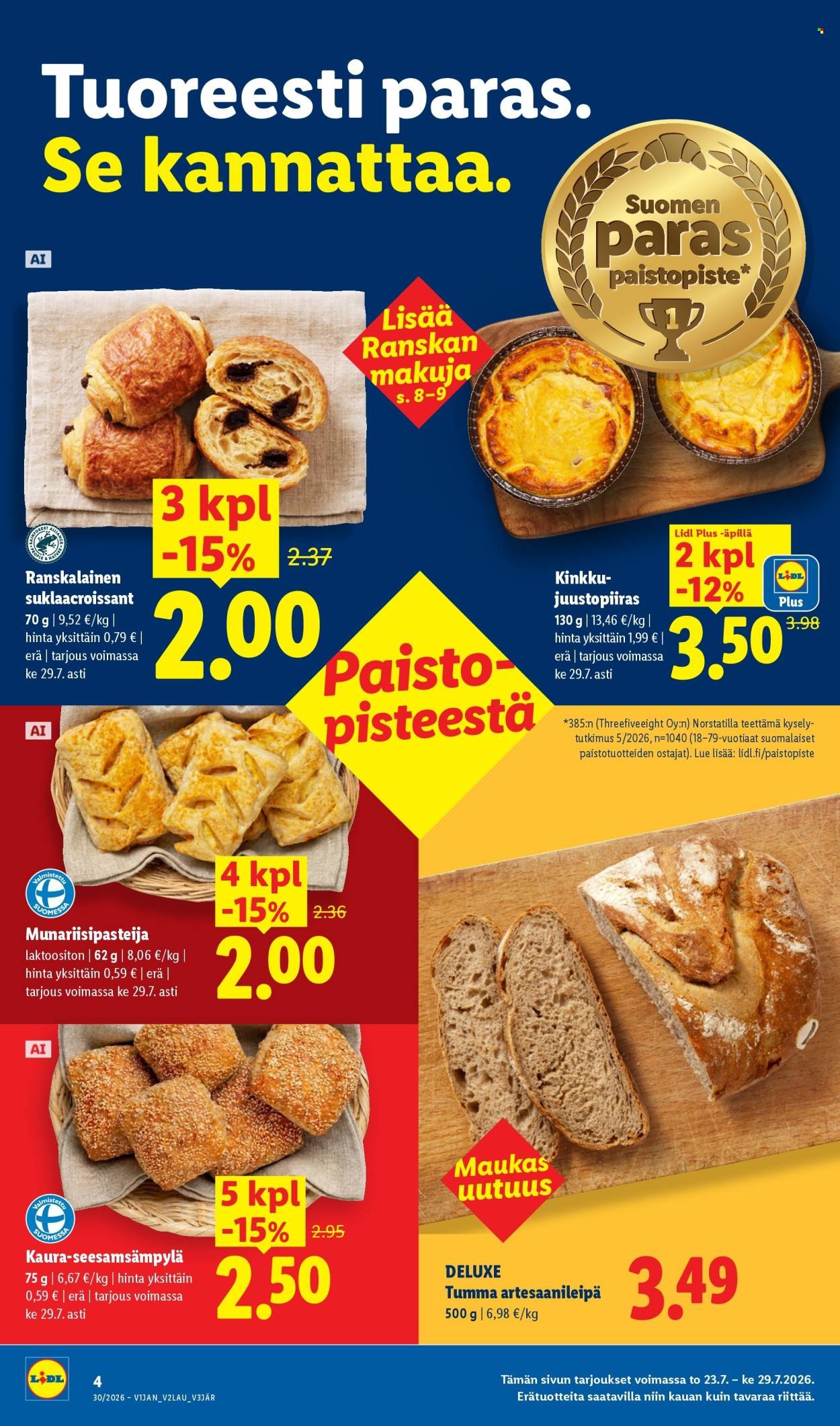 LIDL tarjoukset - Alkaen TO 23.7.2026