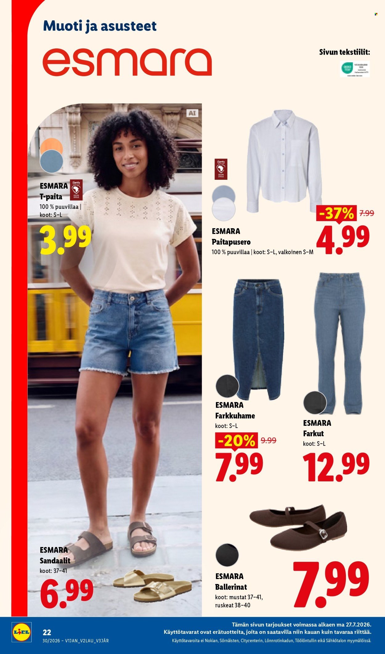 LIDL tarjoukset - Alkaen TO 23.7.2026