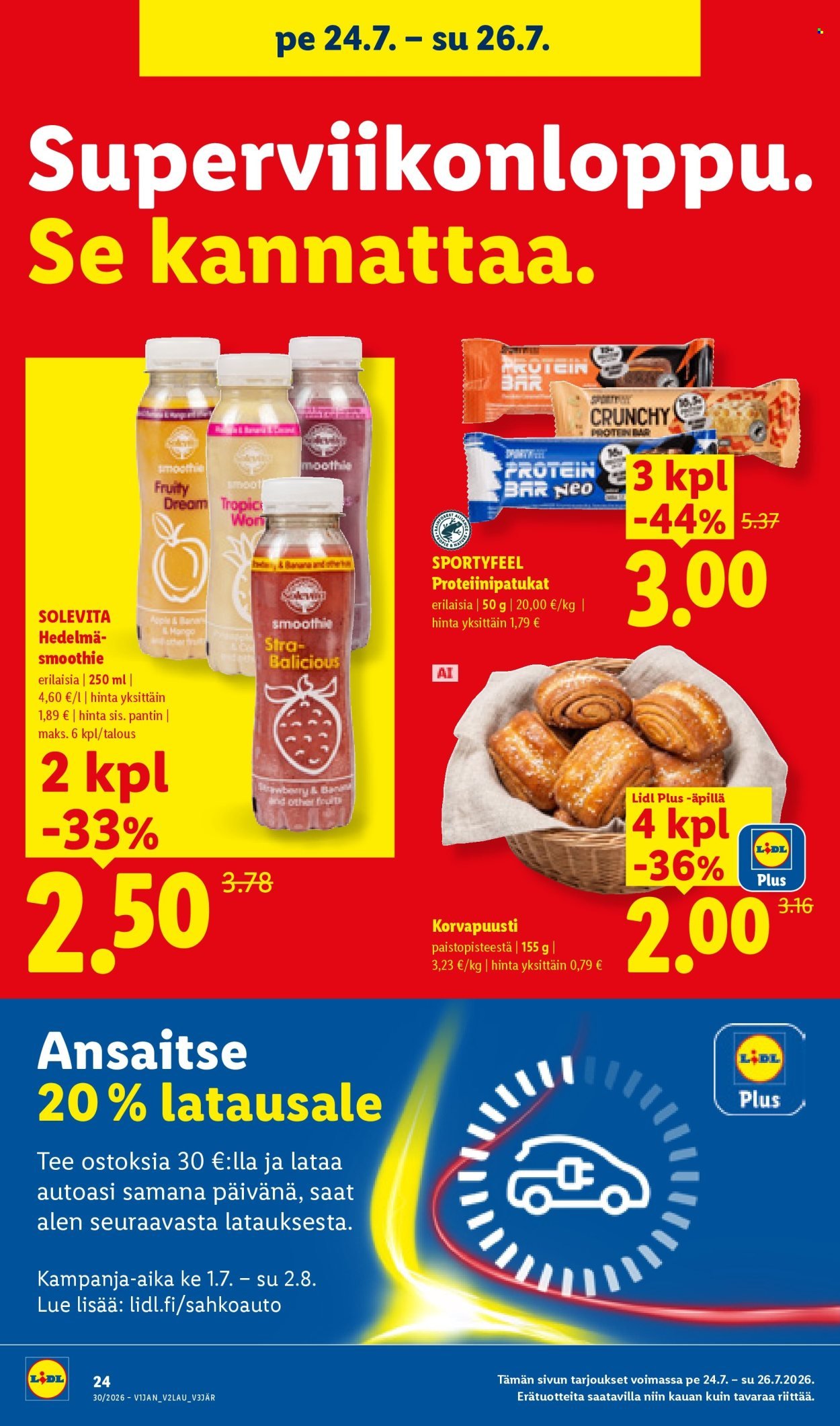 LIDL tarjoukset - Alkaen TO 23.7.2026