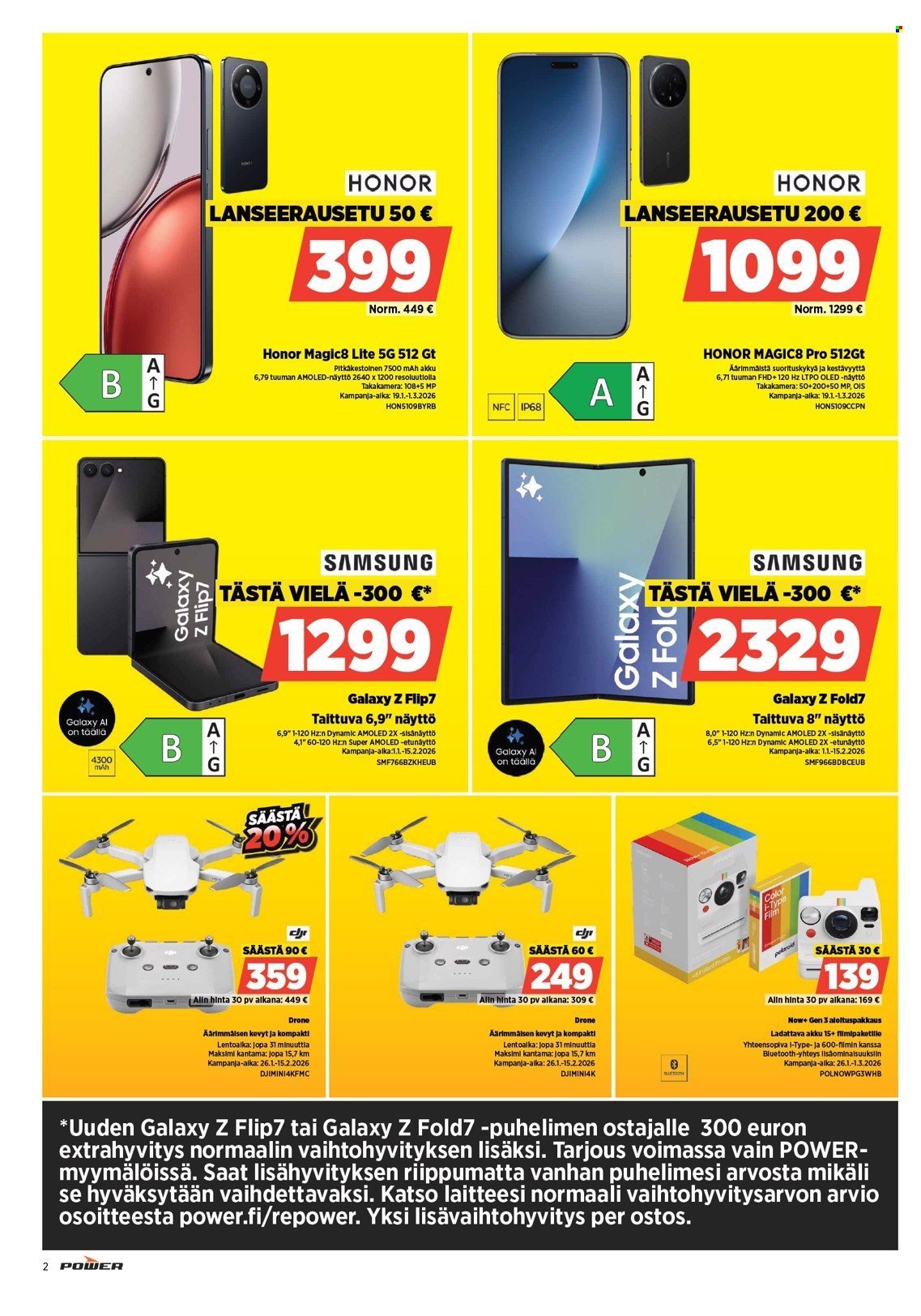POWER tarjoukset - Tammikuu 2026