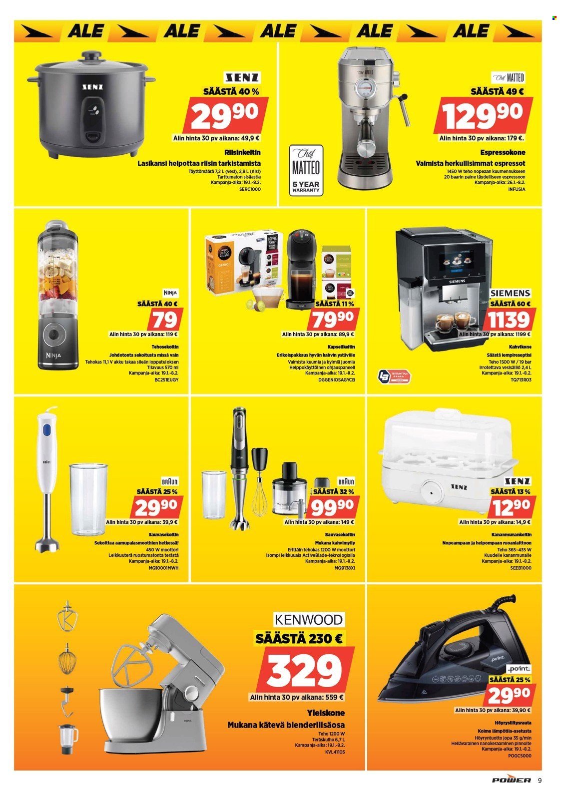 POWER tarjoukset - Tammikuu 2026