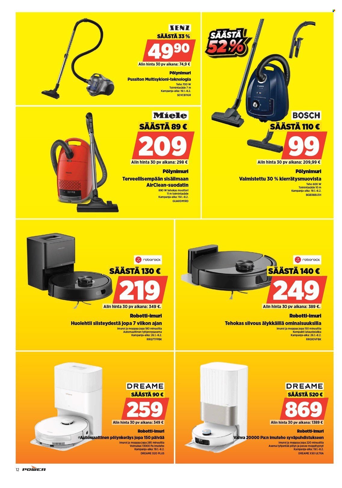 POWER tarjoukset - Tammikuu 2026
