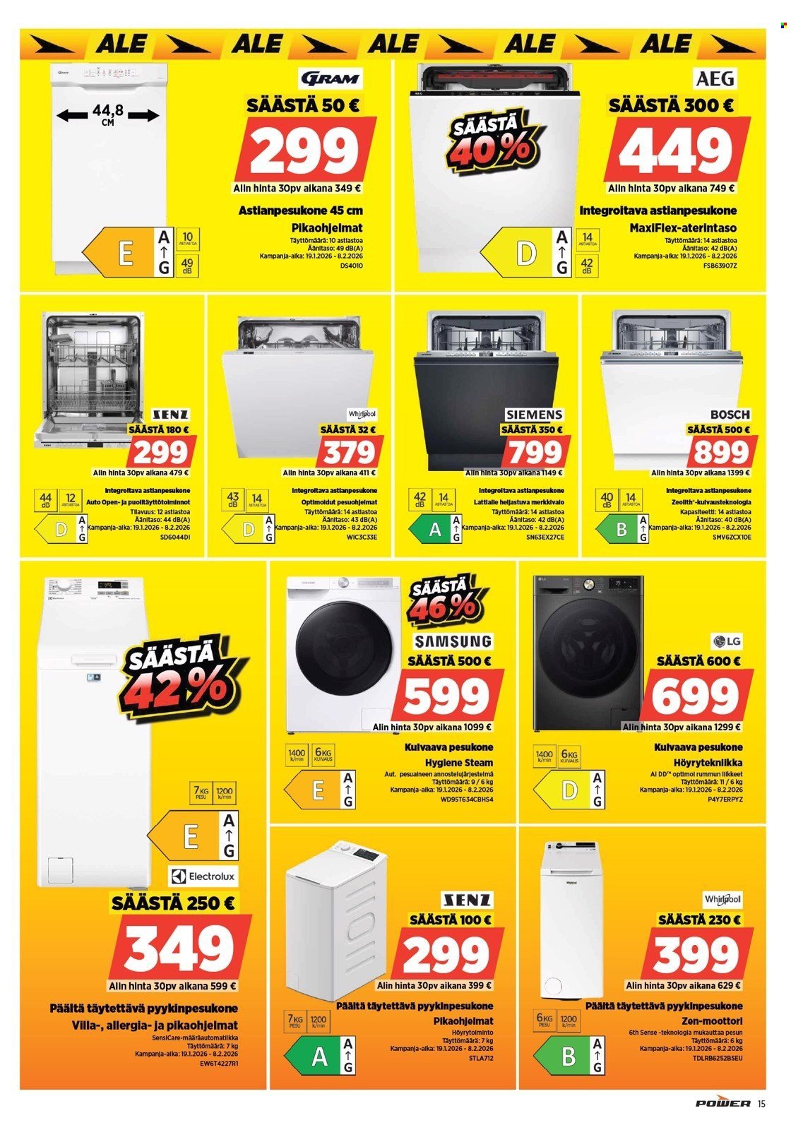 POWER tarjoukset - Tammikuu 2026