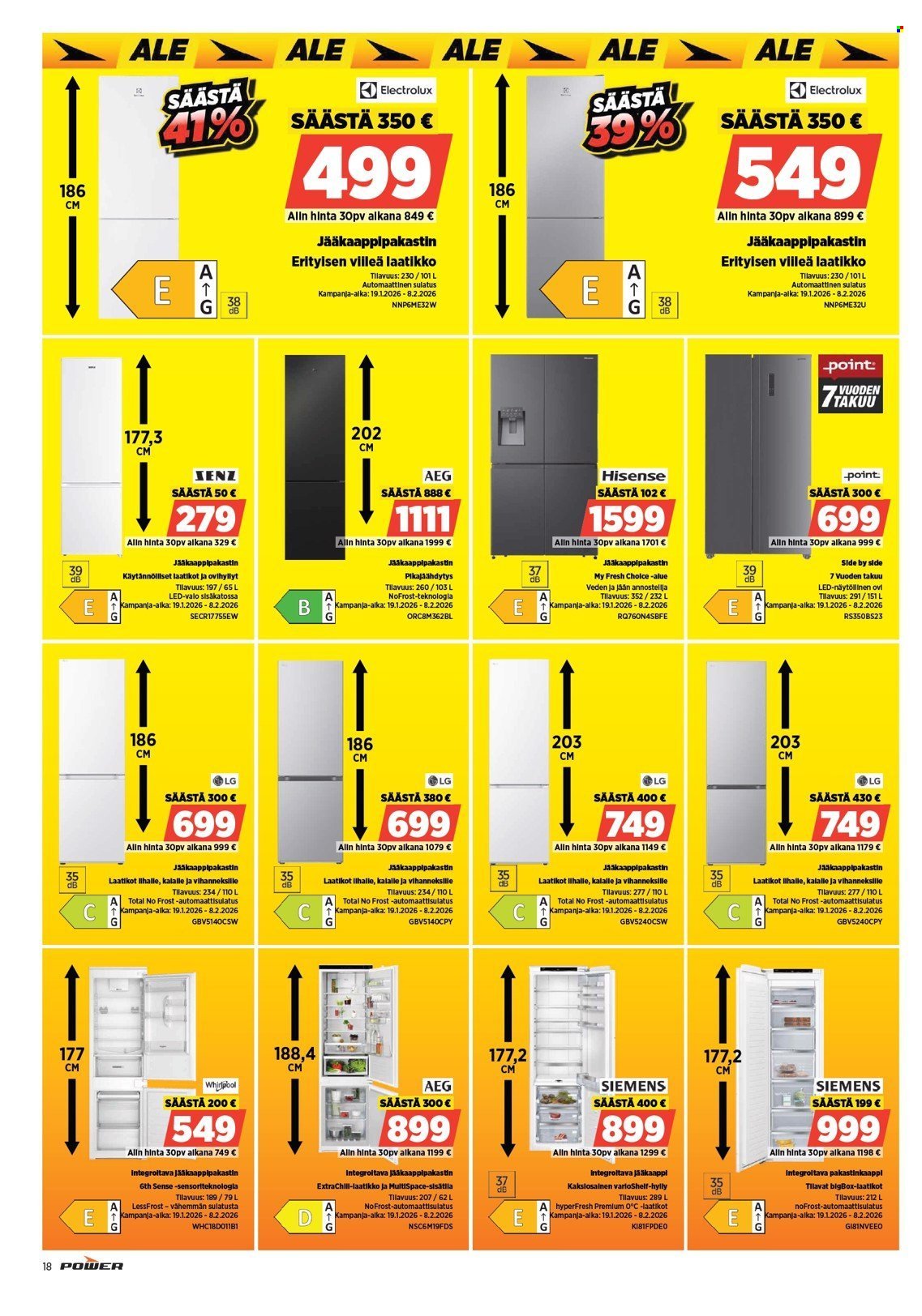 POWER tarjoukset - Tammikuu 2026
