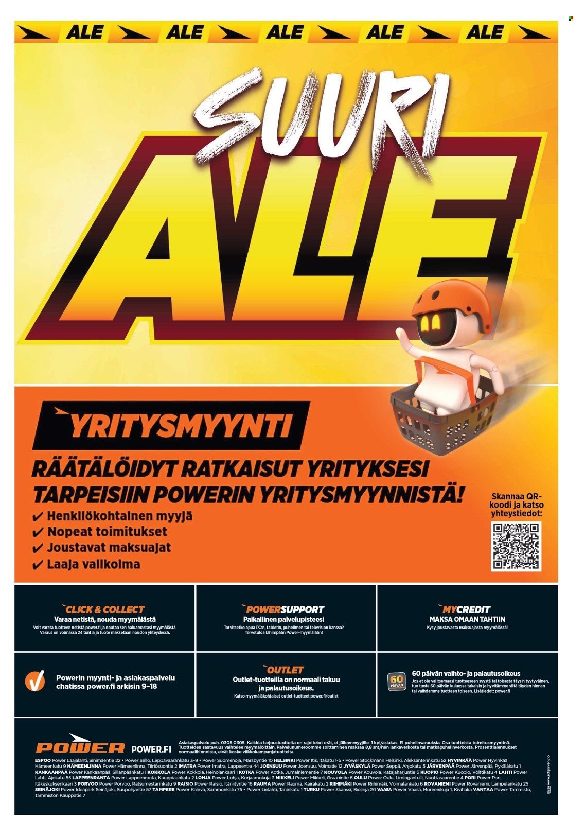POWER tarjoukset - Tammikuu 2026