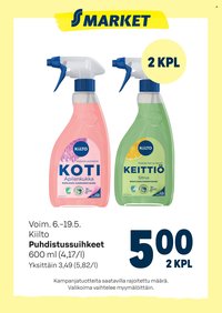 S-MARKET tarjoukset - Kiilto