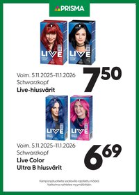 PRISMA tarjoukset - Alkaen KE 5.11.2025 (2025-11-05 - 2026-01-11)