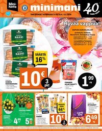 MINIMANI tarjoukset - Alkaen TI 28.4.2026