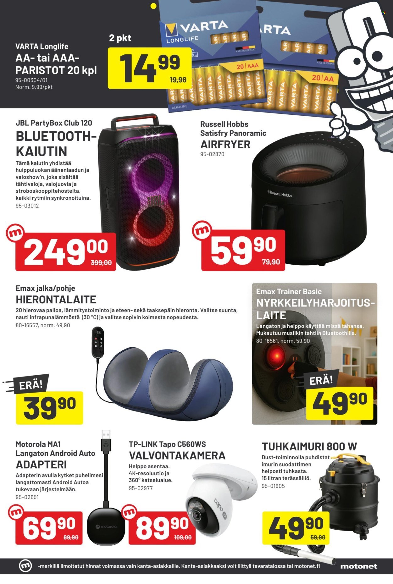 MOTONET tarjoukset - Black Week