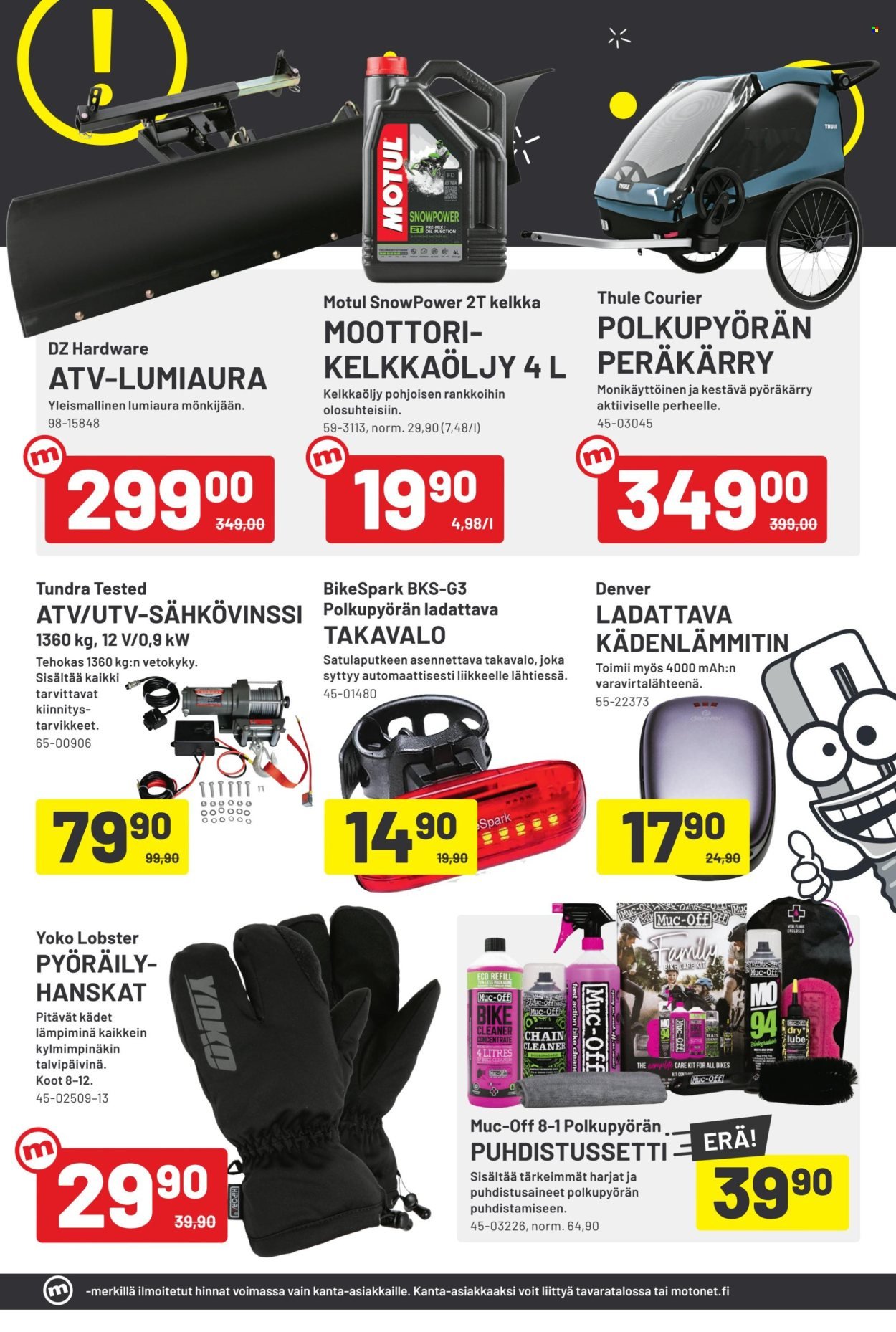 MOTONET tarjoukset - Black Week