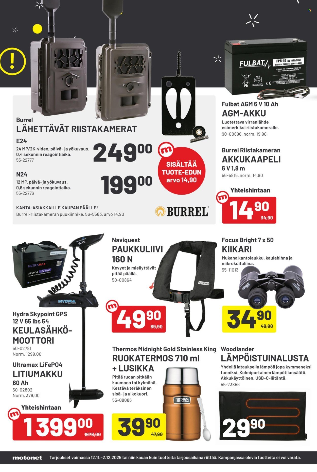MOTONET tarjoukset - Black Week