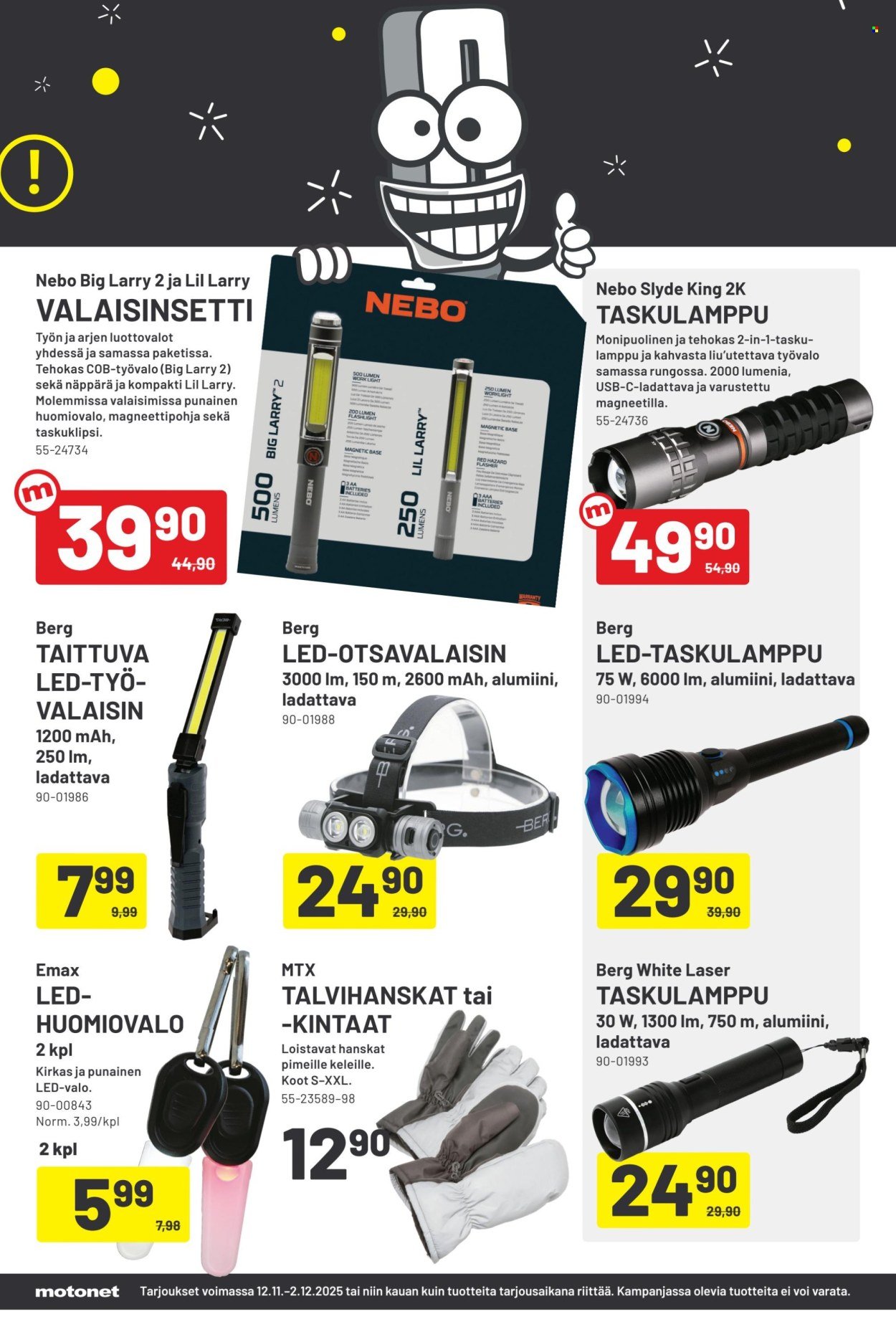 MOTONET tarjoukset - Black Week