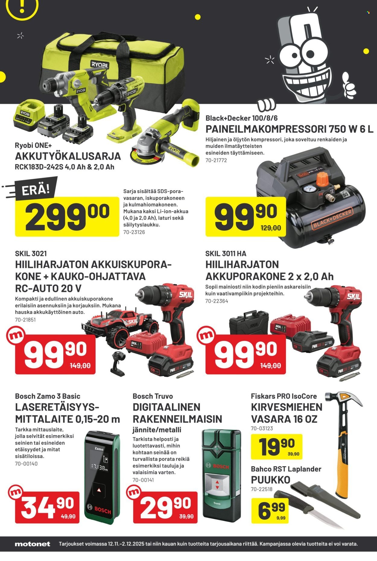 MOTONET tarjoukset - Black Week