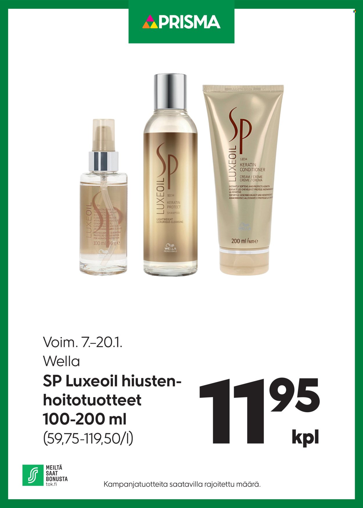 PRISMA tarjoukset - Alkaen KE 7.1.2026