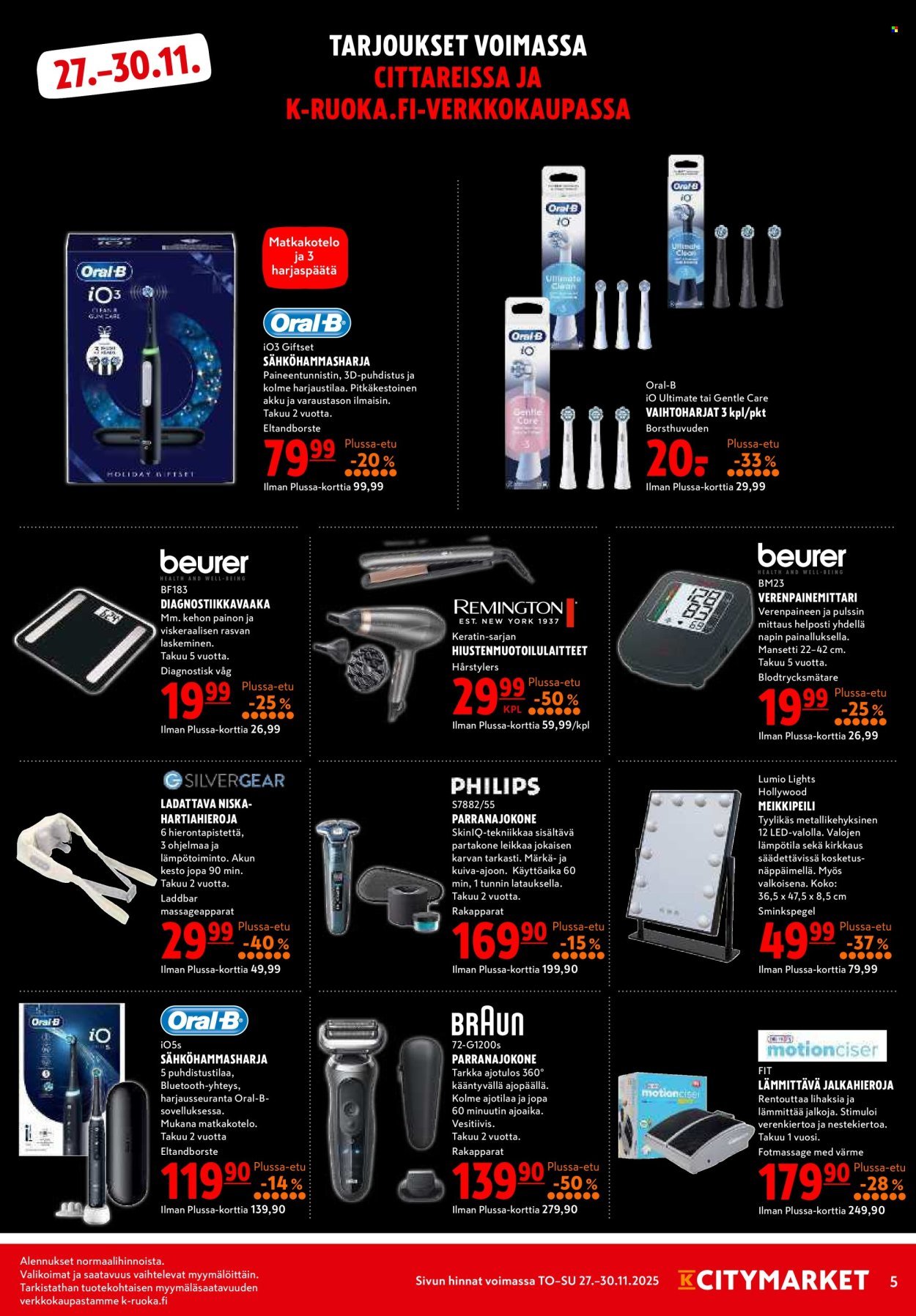 K-CITYMARKET tarjoukset - Alkaen TO 27.11.2025