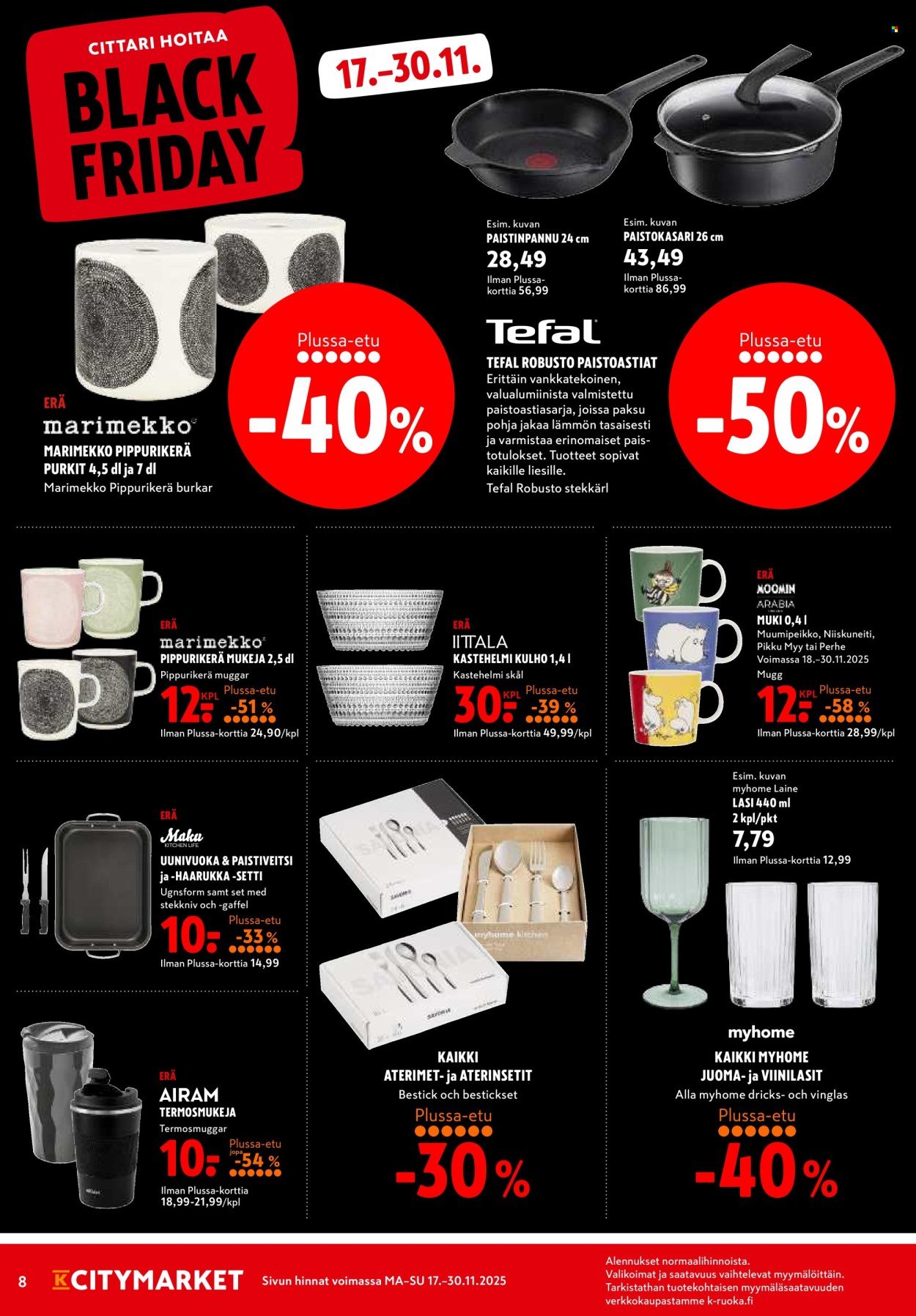 K-CITYMARKET tarjoukset - Alkaen TO 27.11.2025