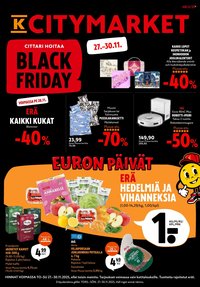 K-CITYMARKET tarjoukset - Alkaen TO 27.11.2025