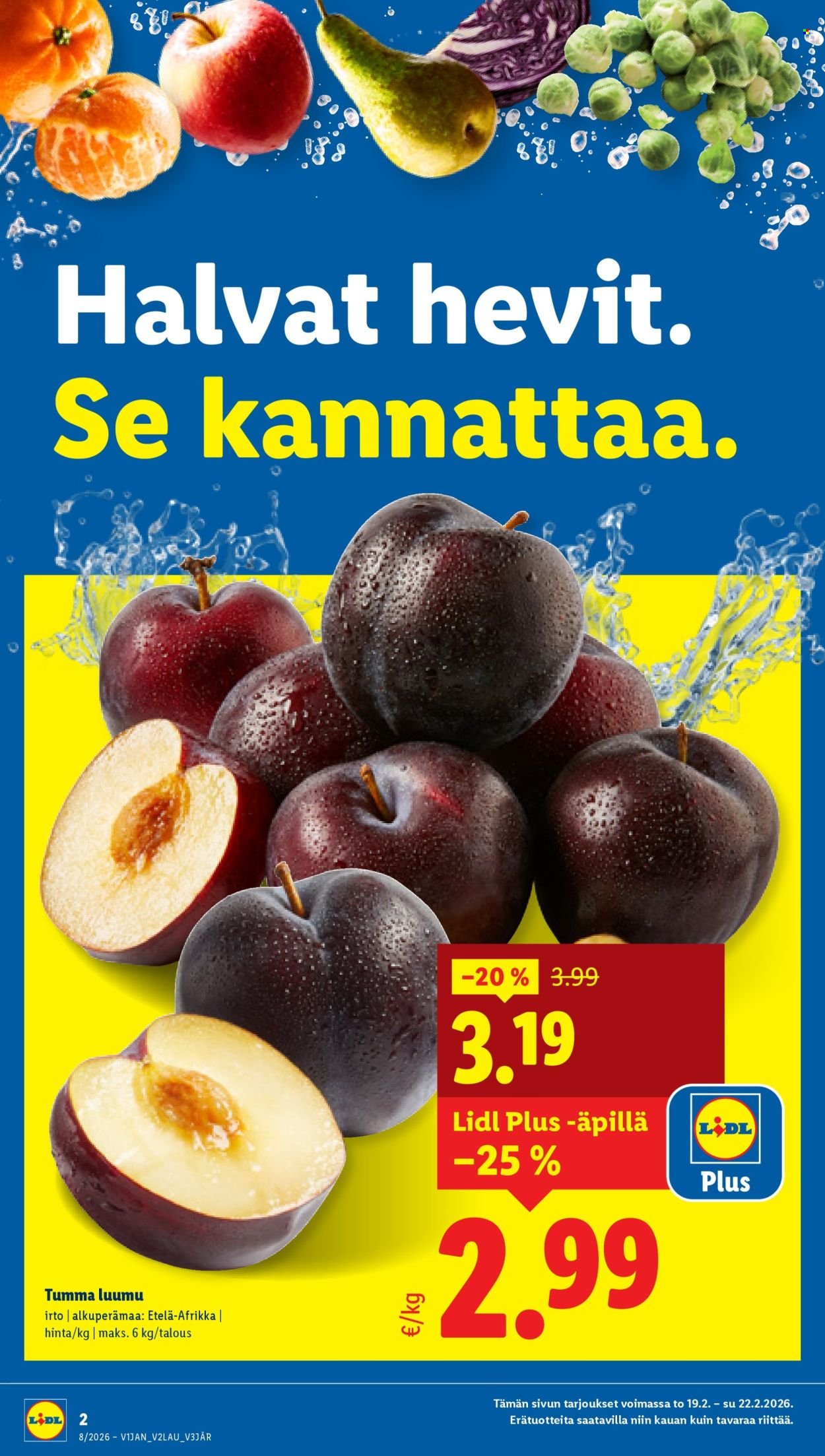 LIDL tarjoukset - Alkaen TO 19.2.2026